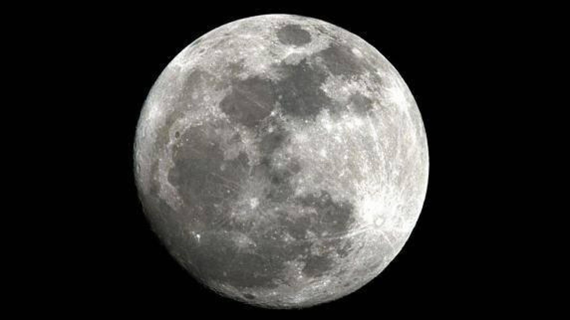 Vista de la Luna.