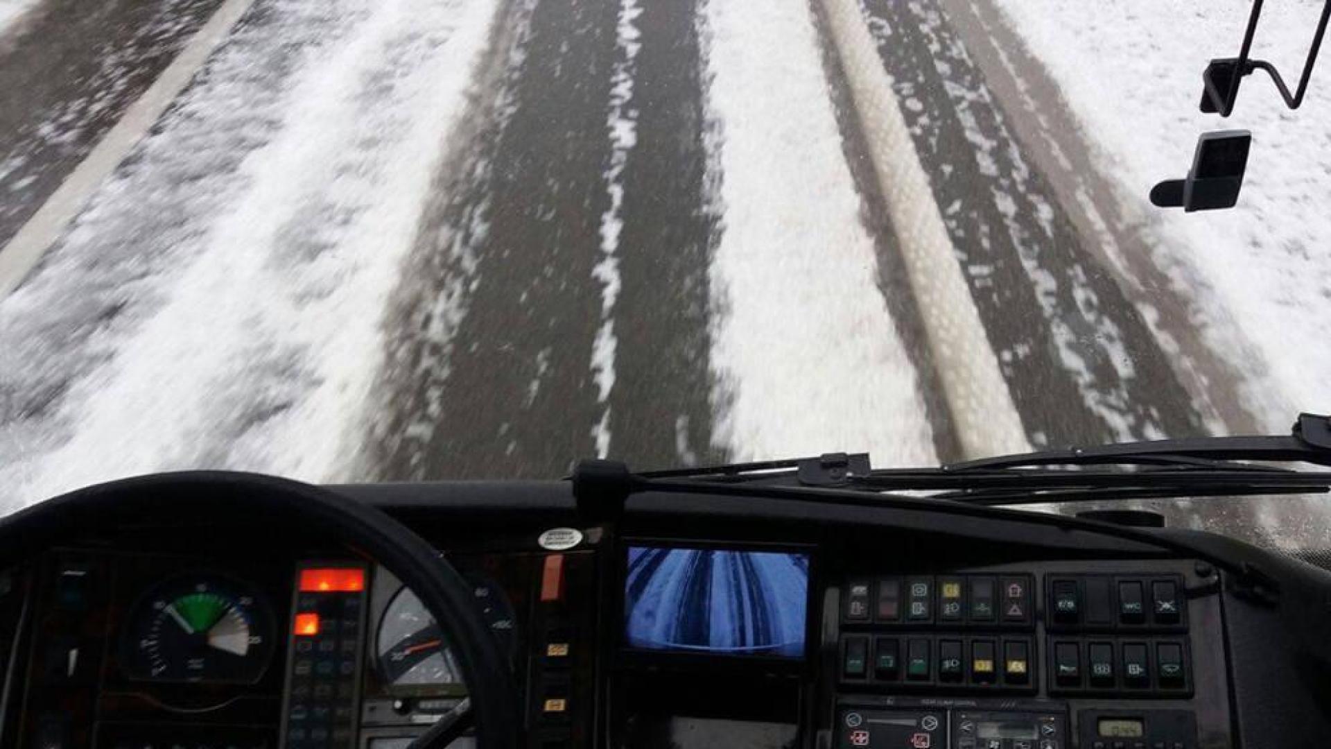 Las tormentas dejan granizadas en Garínoain, Lerín, Lekunberri y Carcastillo