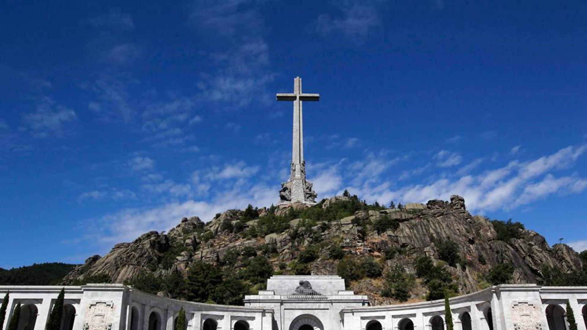 Marchas en el Valle de los Caídos en el aniversario de la muerte de Franco