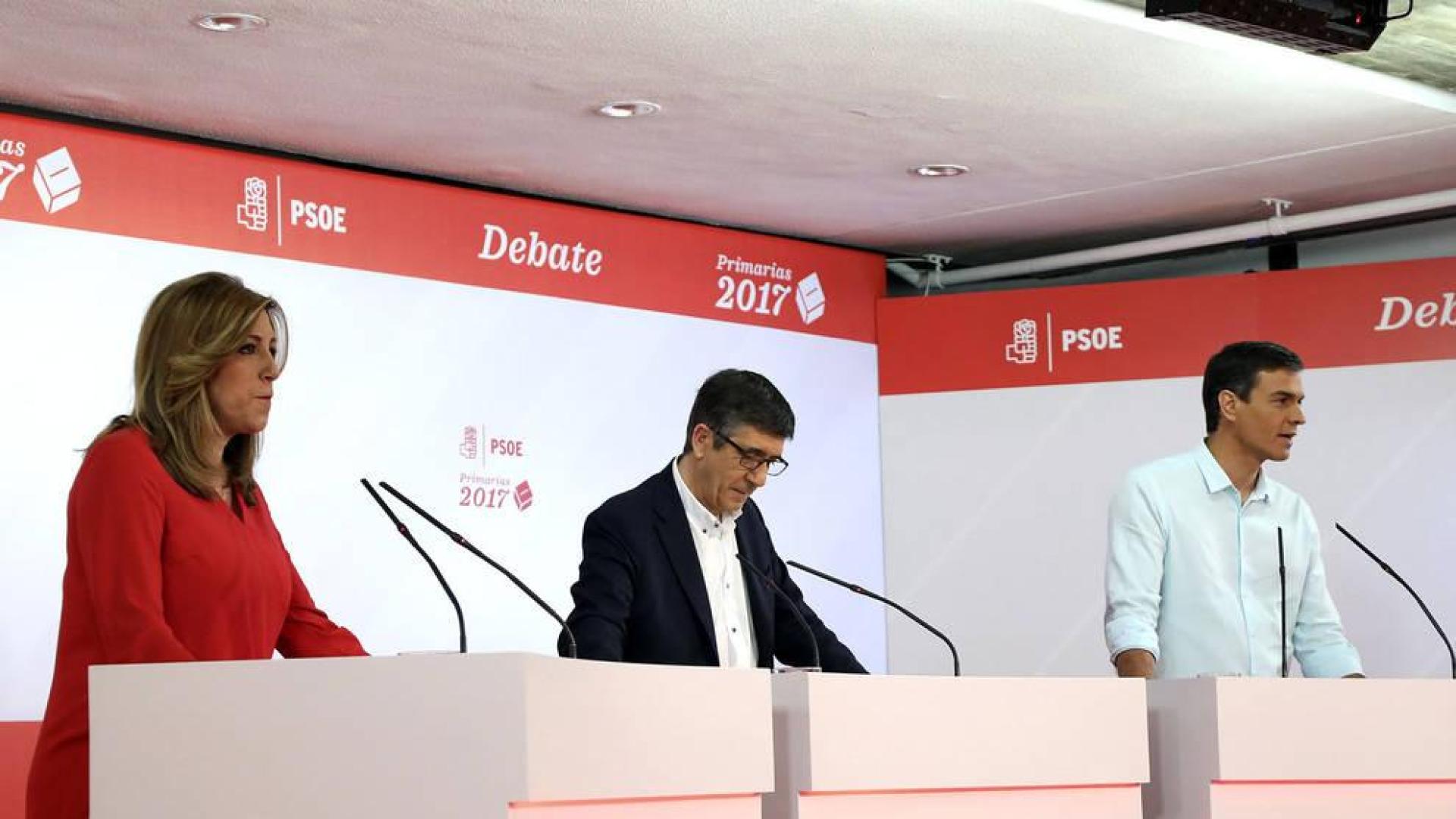 Las 21 frases del debate decisivo de las primarias del PSOE del 21 de mayo