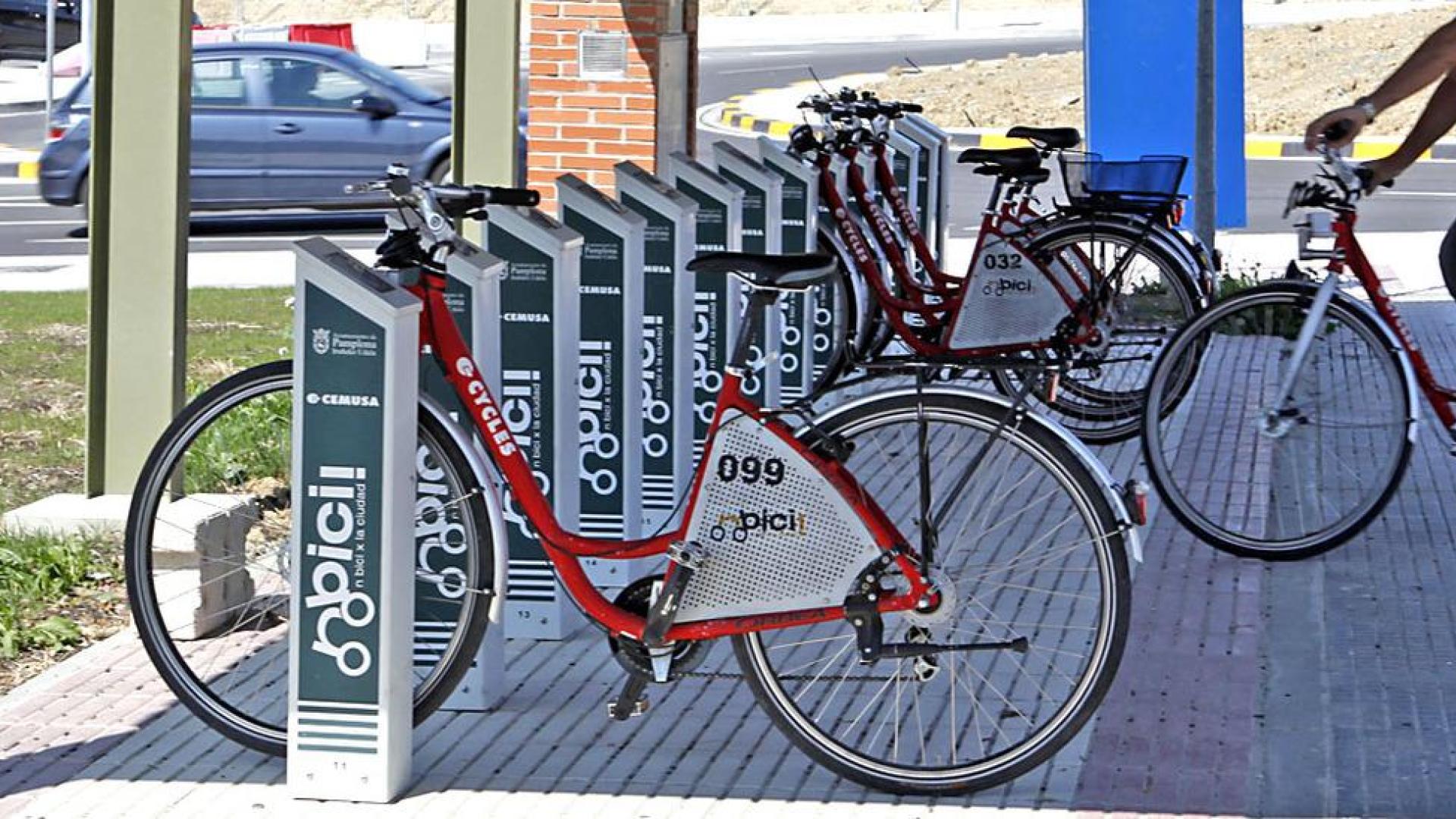 Vuelve tras los Sanfermines el servicio de alquiler de bicicletas "nbici"