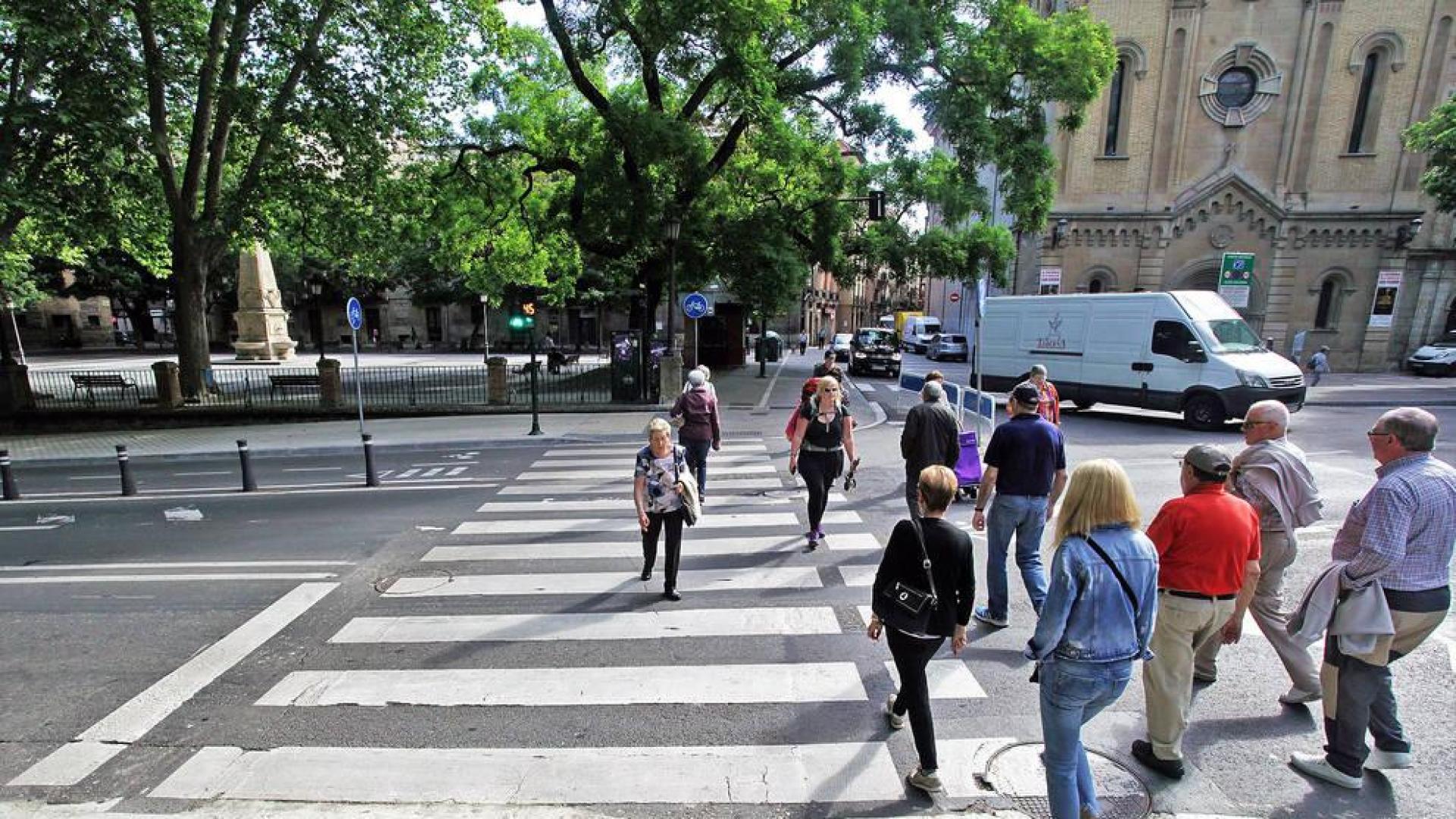 430 metros más para el peatón en el centro de Pamplona