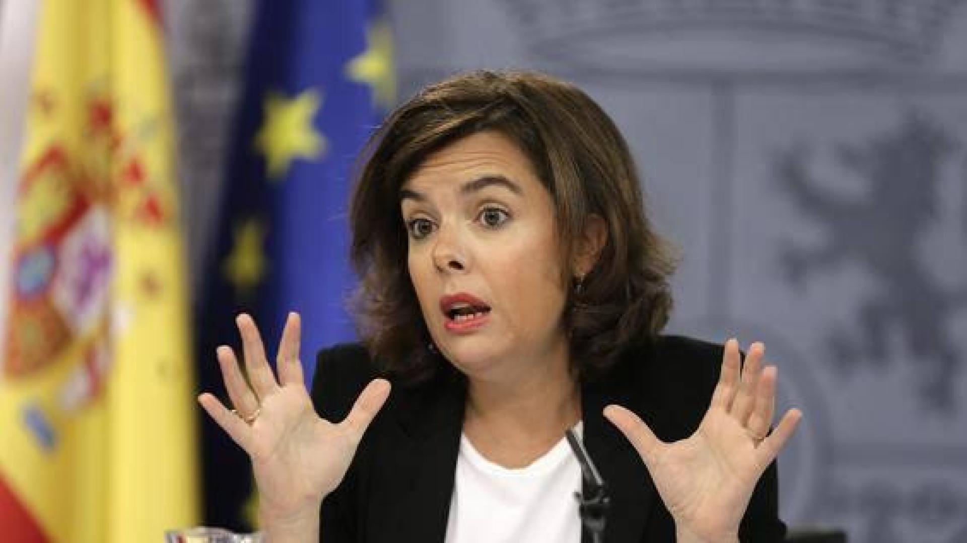 Soraya Sáenz de Santamaría.