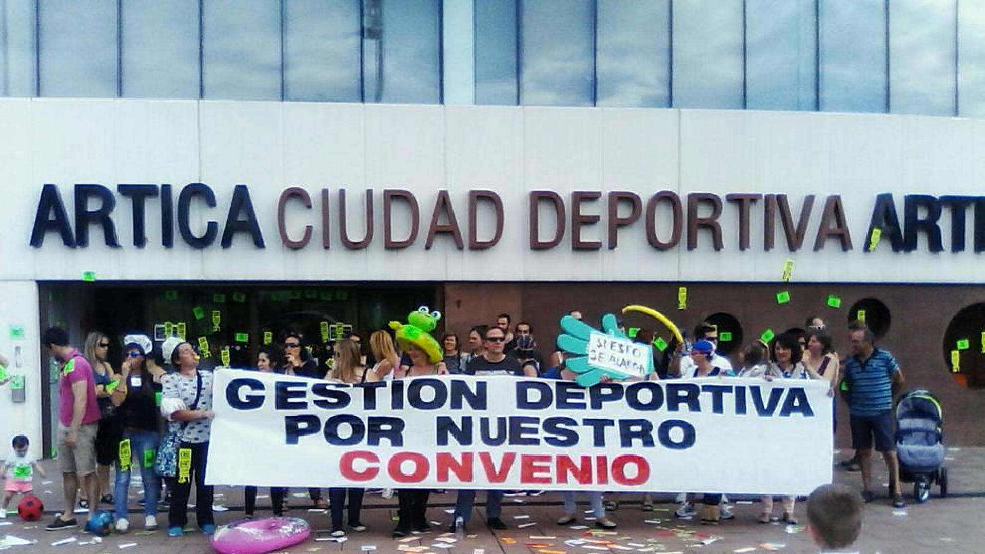 Los trabajadores de la gestión deportiva ponen fin a la huelga