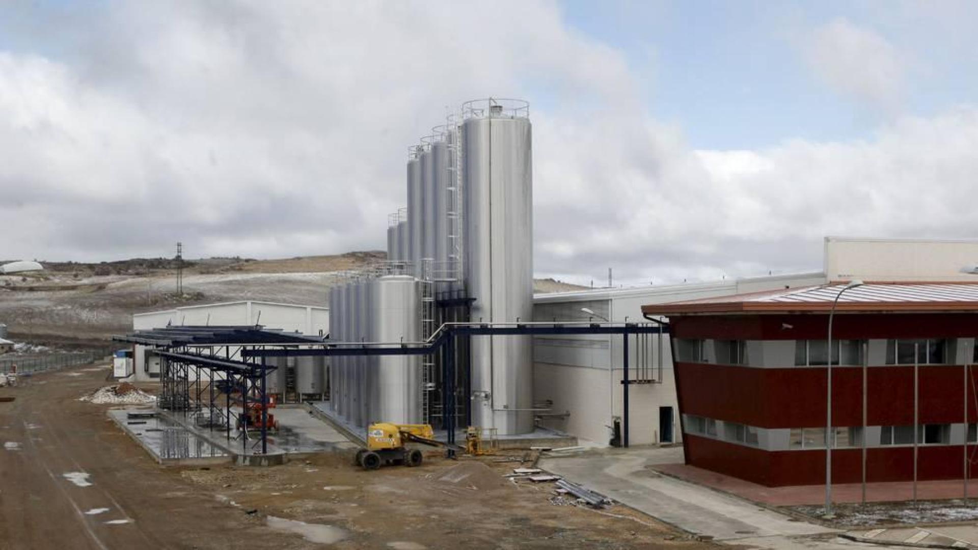 Detalle de las instalaciones que Saiona explotará en Ólvega (Soria) como quesería.