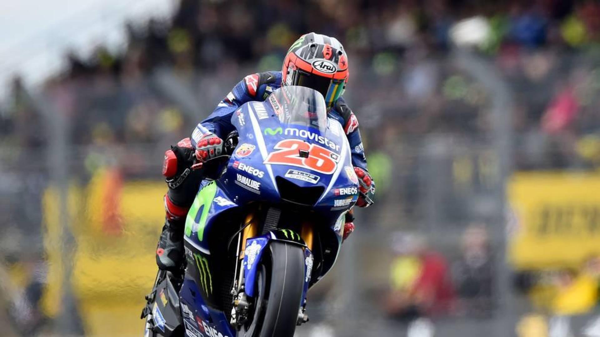 Viñales consigue la pole y roza el récord de Lorenzo en Le Mans