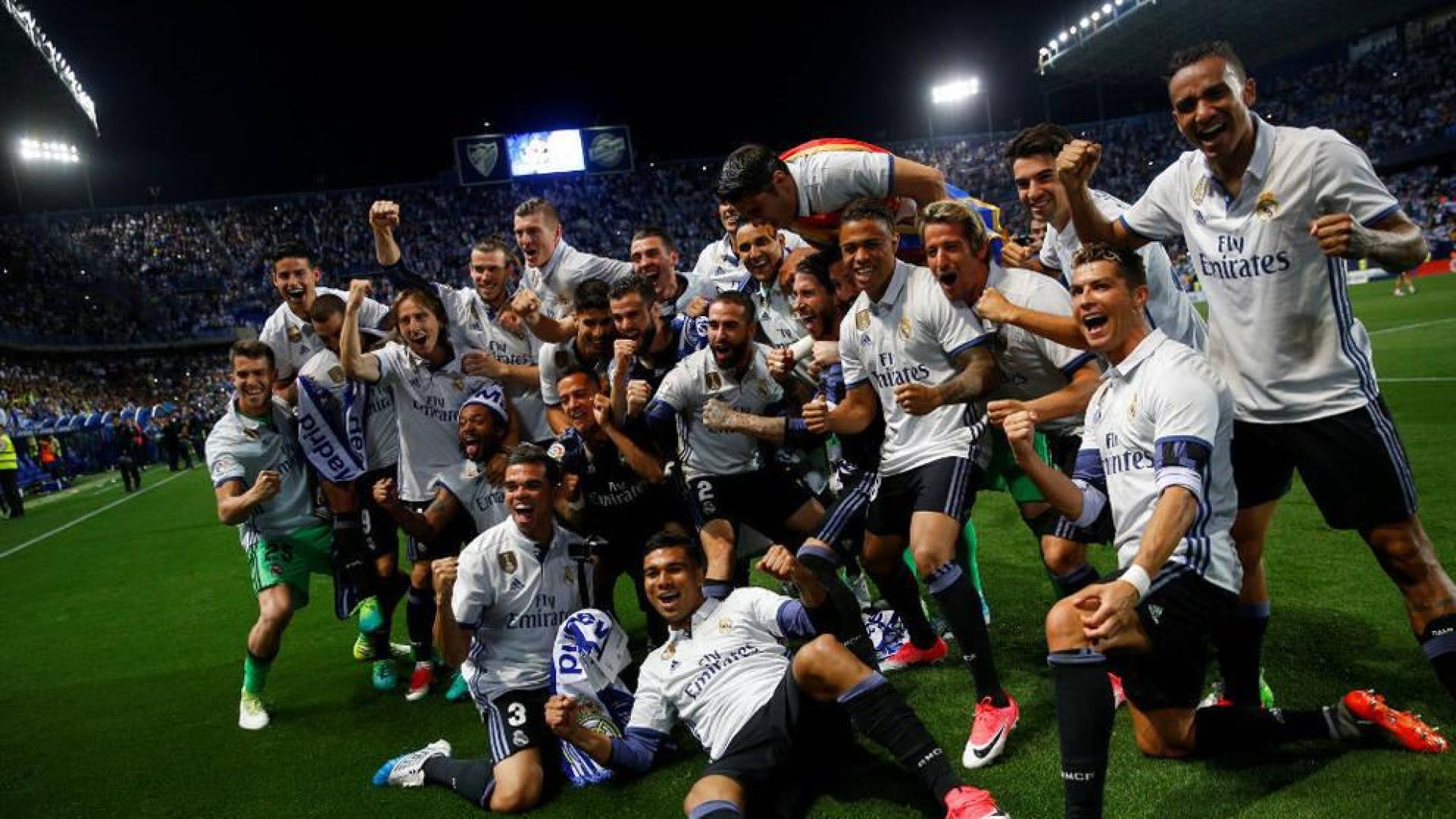 El Real Madrid se proclama campeón de Liga