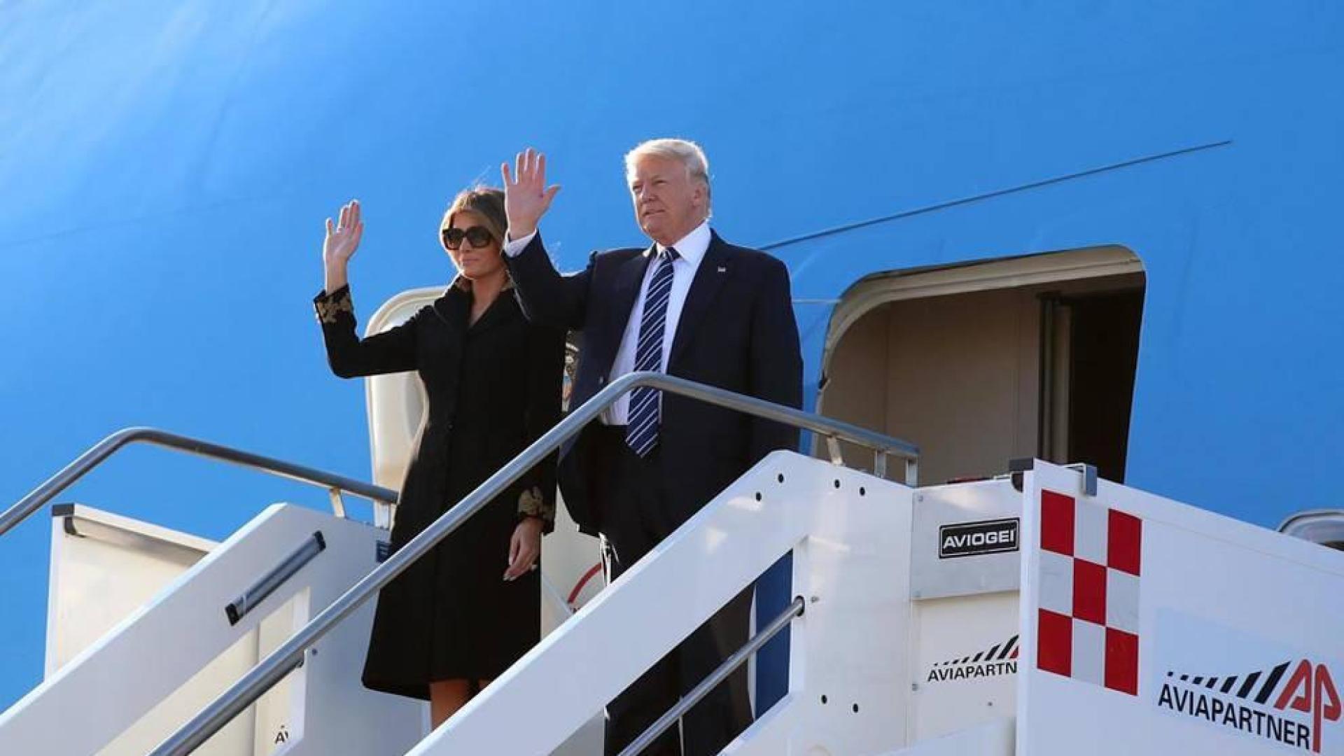Trump inicia en Roma su gira europea tras el atentado en Manchester