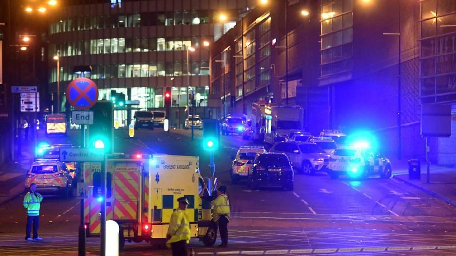 Imágenes del atentado en el Manchester Arena, que ha causado al menos 19 muertos y 59 heridos