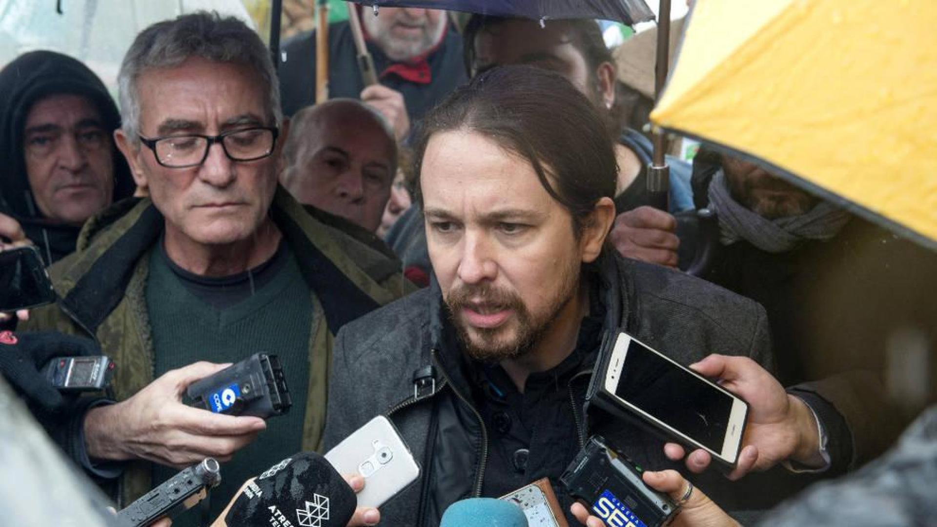 Pablo Iglesias ve una "vergüenza" que Bódalo siga en prisión