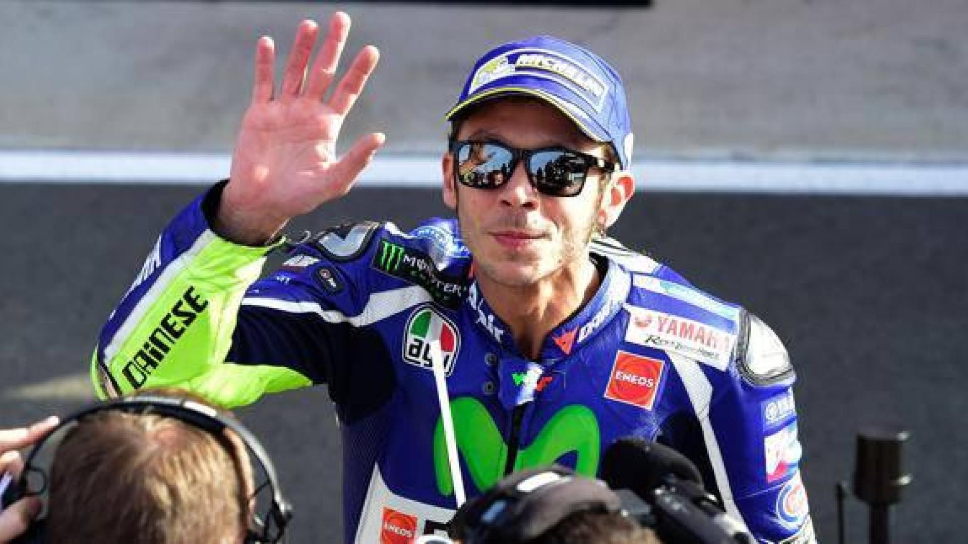 Valentino Rossi, en Cheste. 