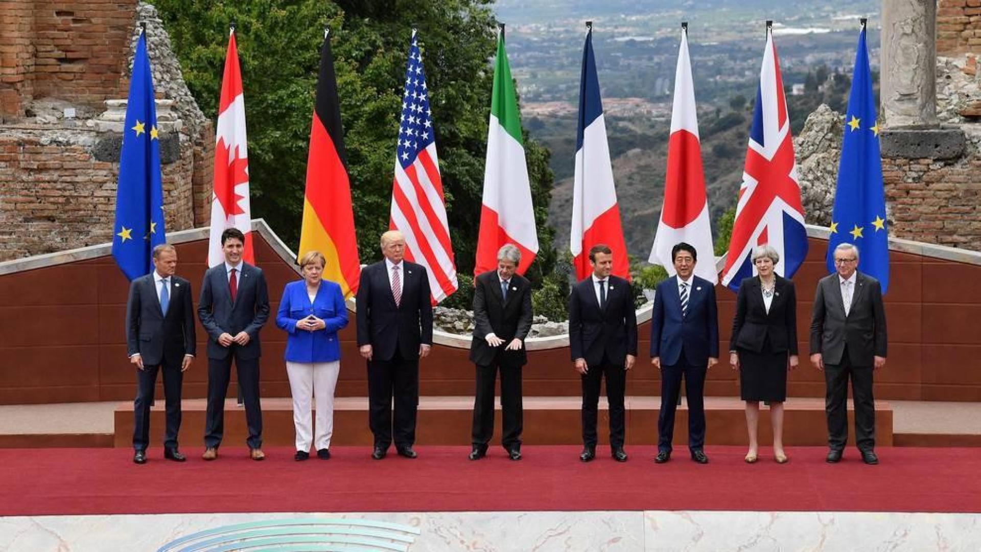 Estados Unidos impide el acuerdo sobre cambio climático en el G7