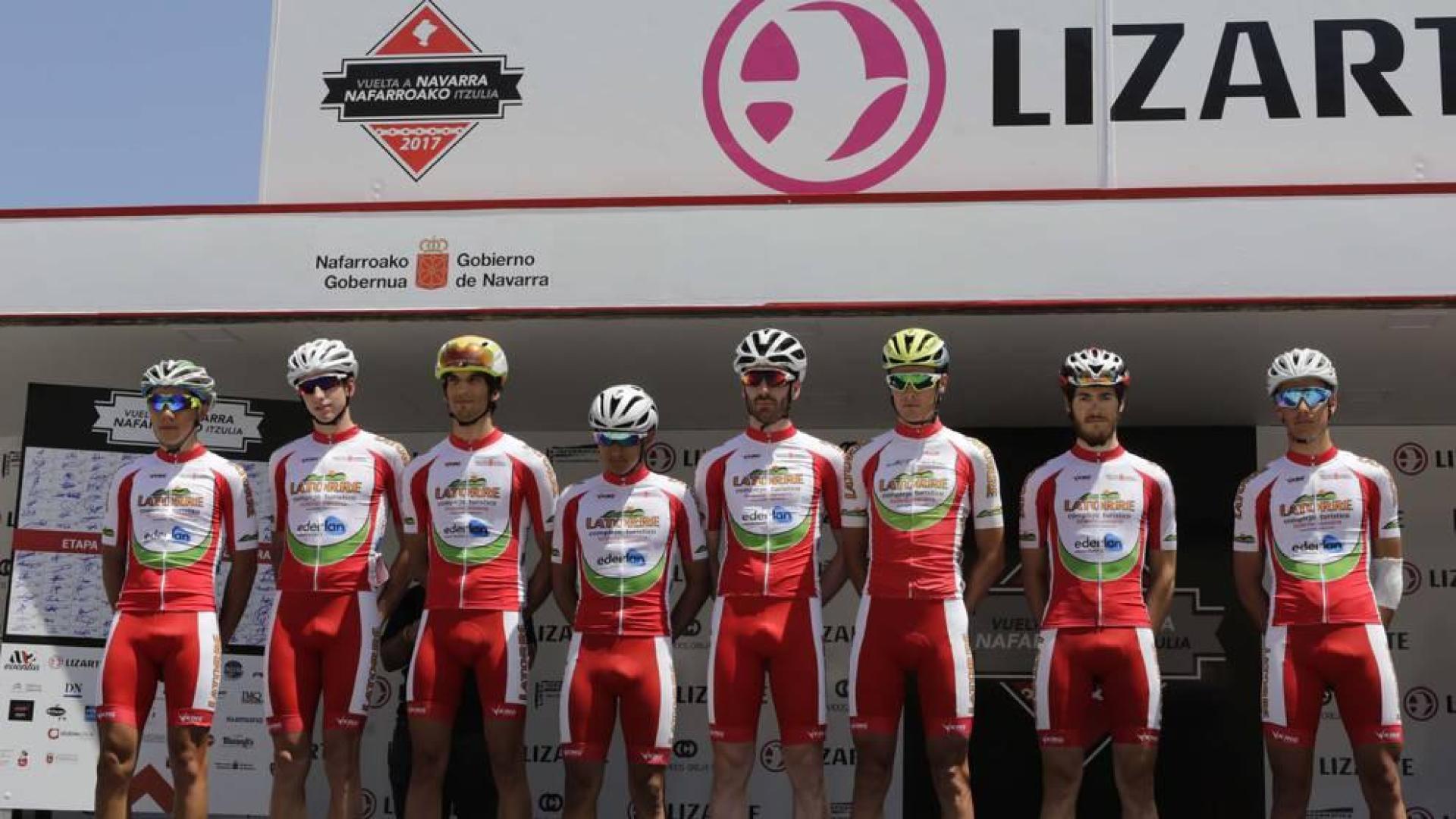 Quince corredores navarros disputan la Vuelta en seis equipos