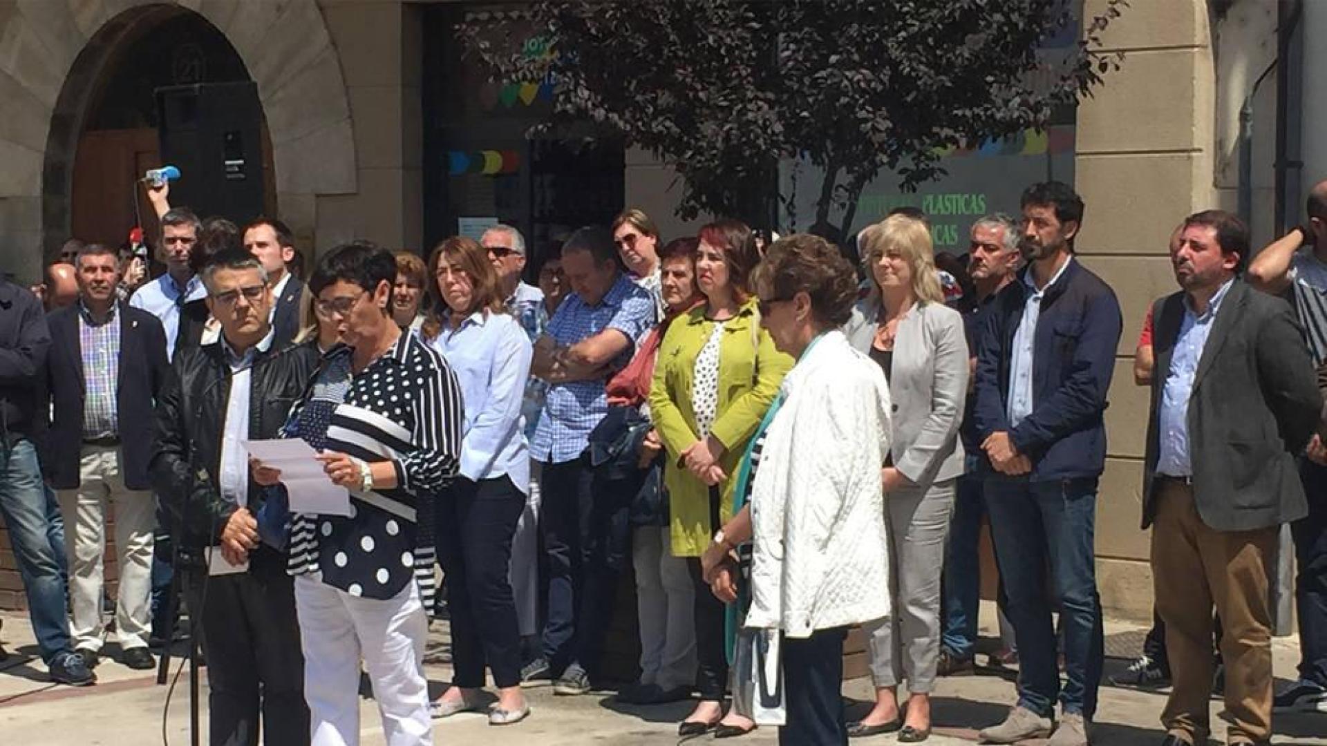 Homenaje en Sangüesa a los policías nacionales asesinados por ETA en 2003