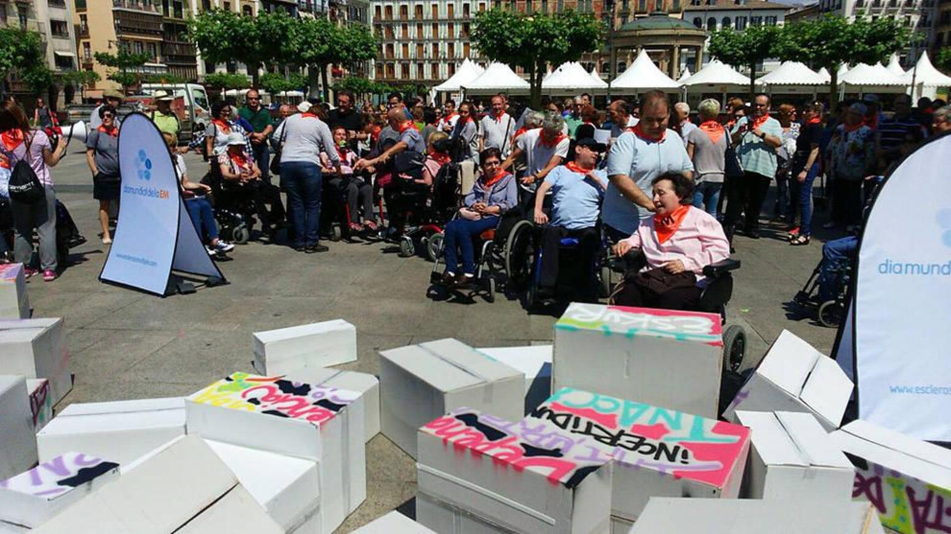 El día de la Esclerosis Múltiple en Pamplona