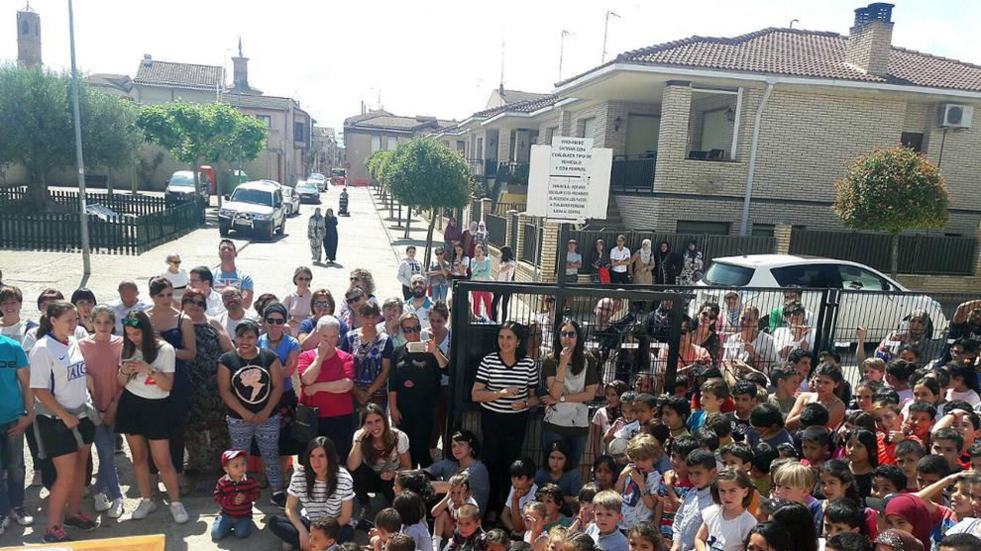 El colegio de Fitero inaugura su particular museo de arte
