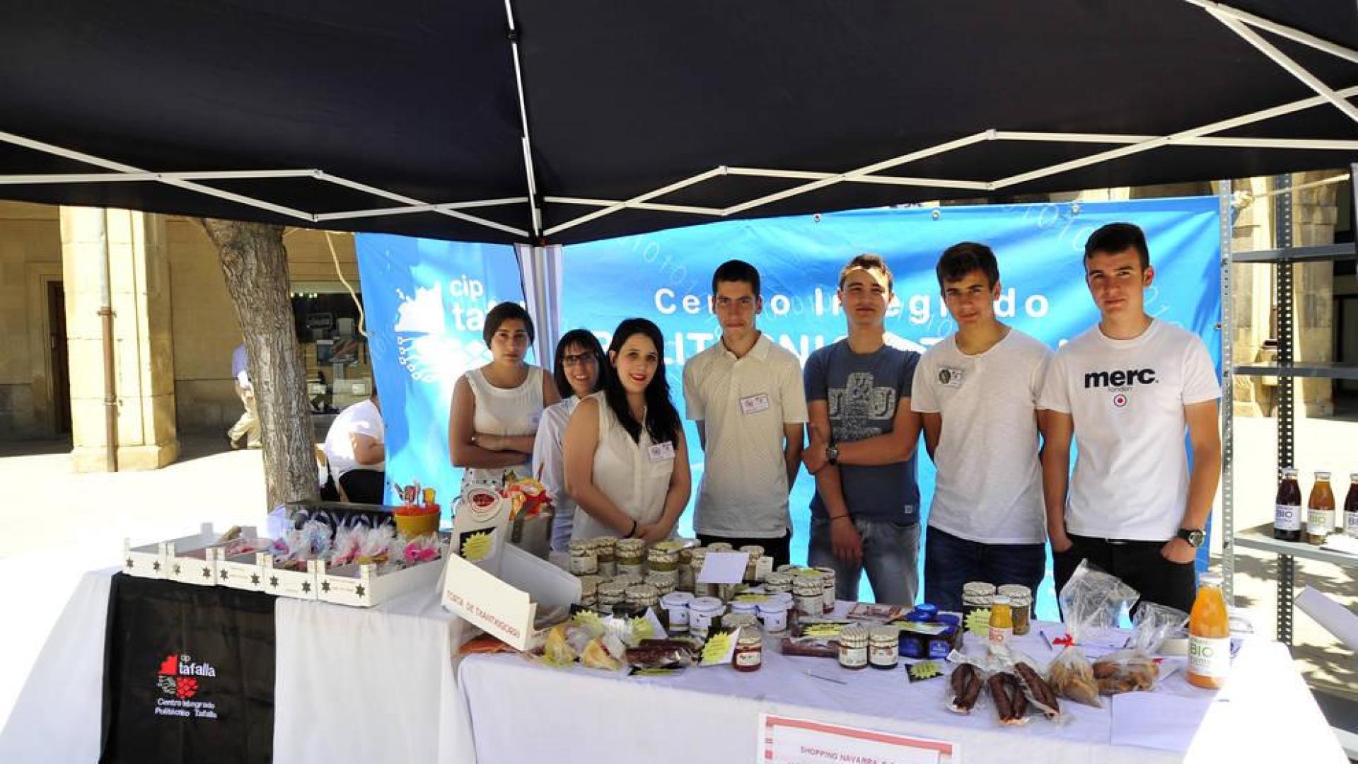 Alumnado del CIP Tafalla crea y desarrolla una empresa en el aula