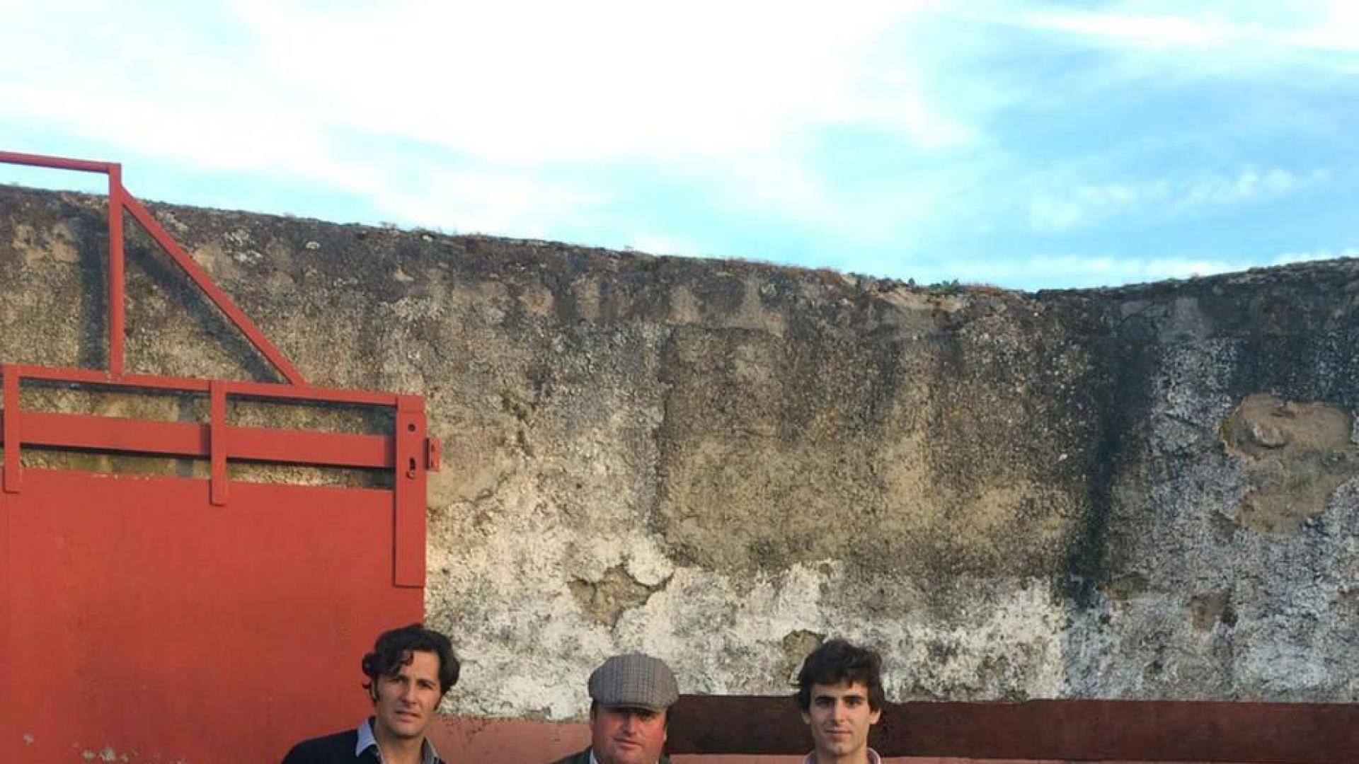 Javier Marín entra en la novillada de Sanfermines