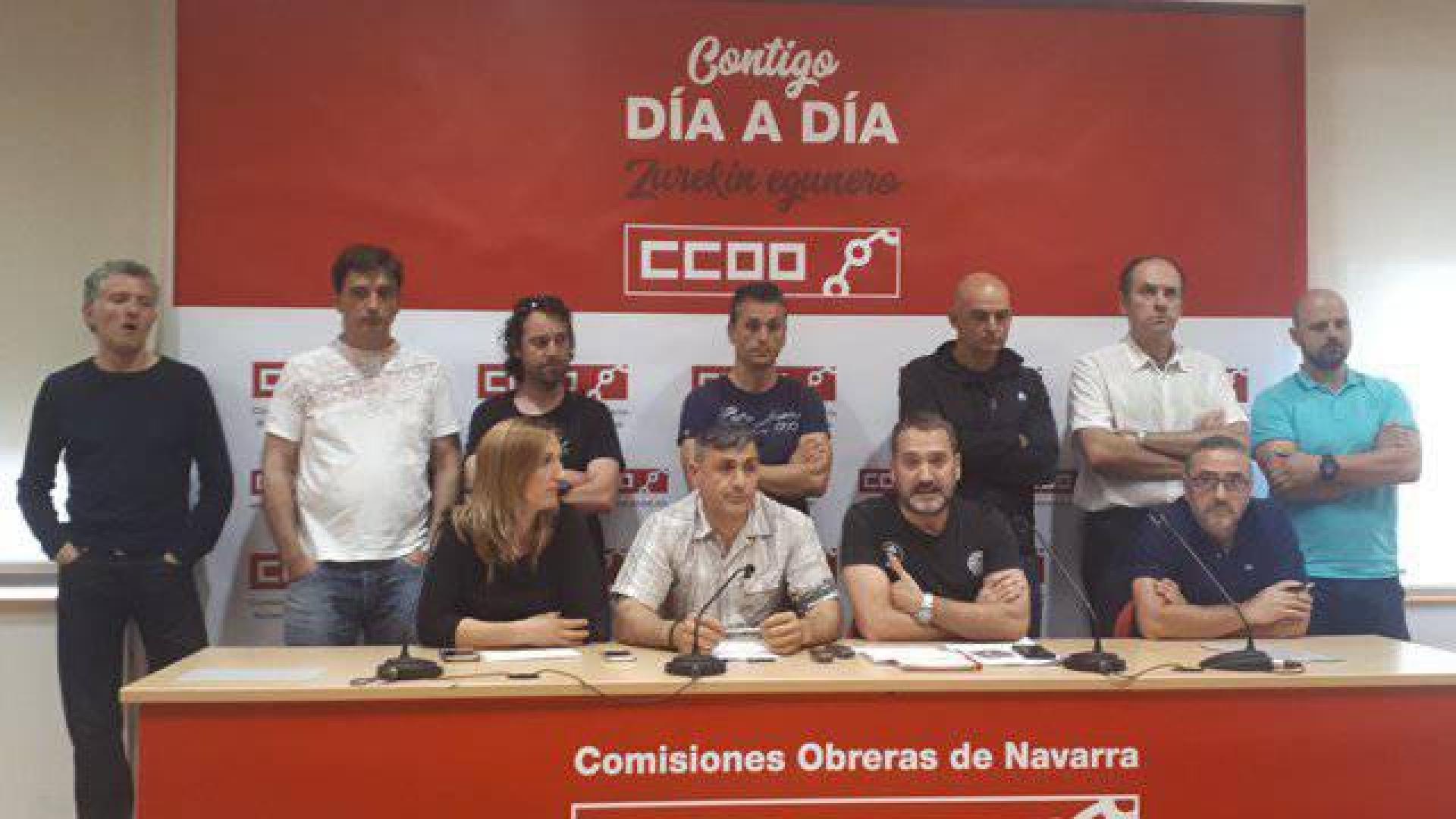 Los sindicatos ratifican "con más ahínco" su "rechazo total" a la ley de Policías de Navarra
