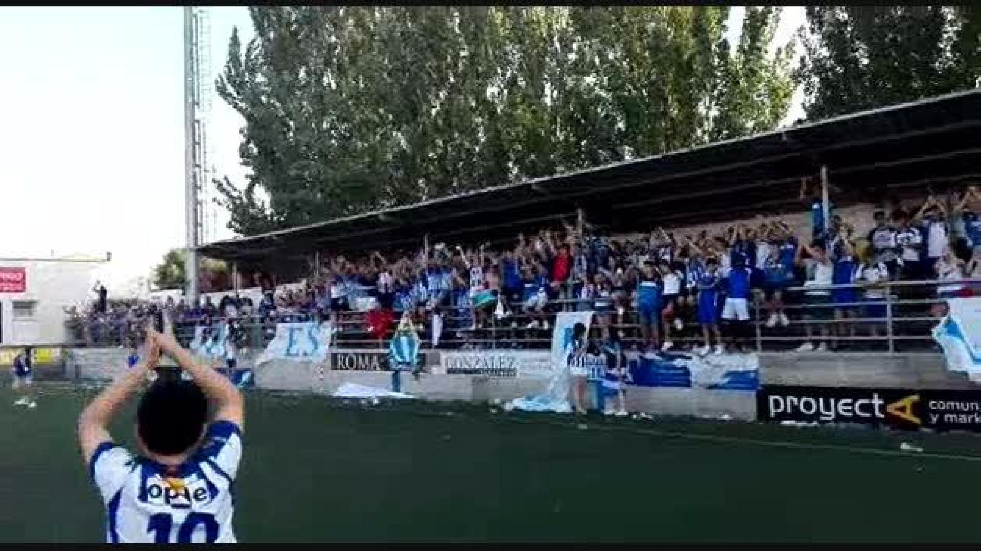 La afición del Cirbonero arropa a su equipo