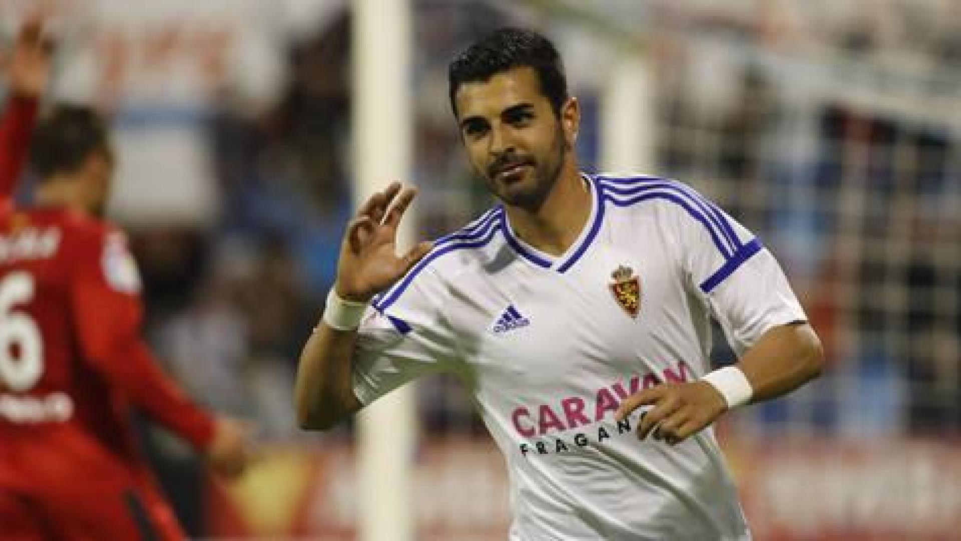 Ángel, goleador del Zaragoza, cerca de venir a Osasuna