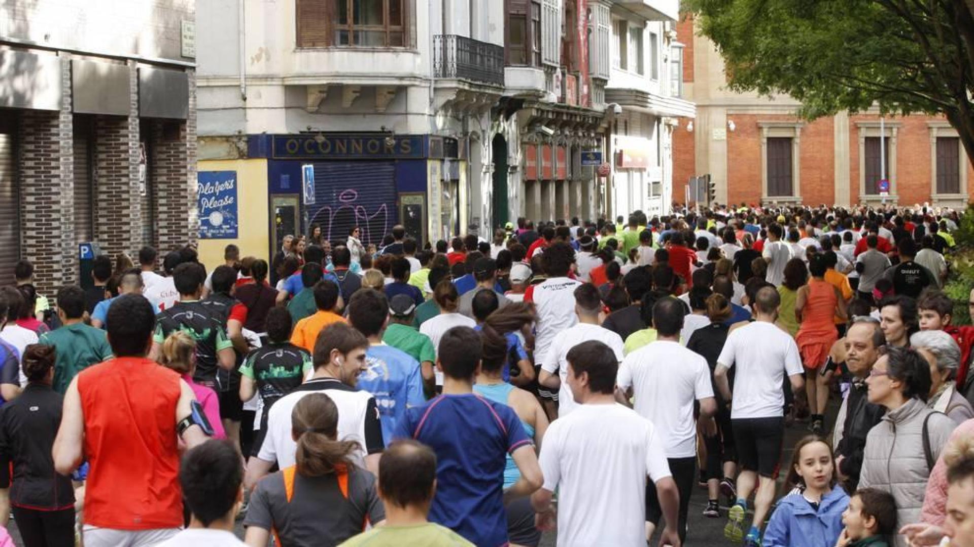 30 equipos de 4 corredores, en el estreno del maratón por relevos