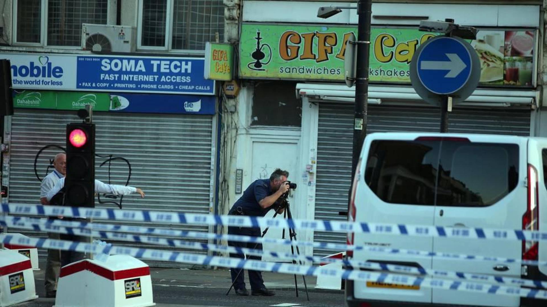 Ataque junto a una mezquita en Londres