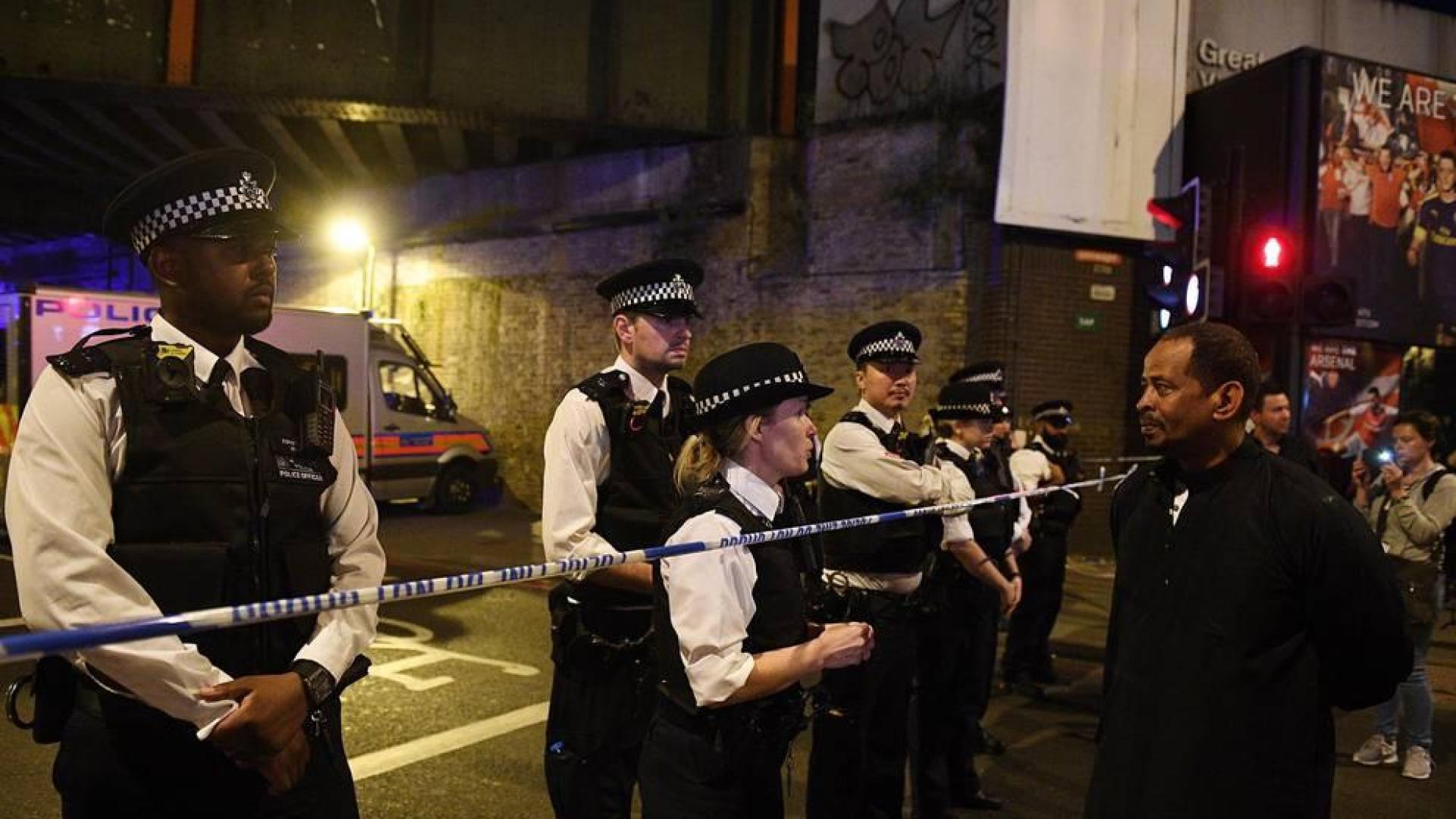 Ataque junto a una mezquita en Londres