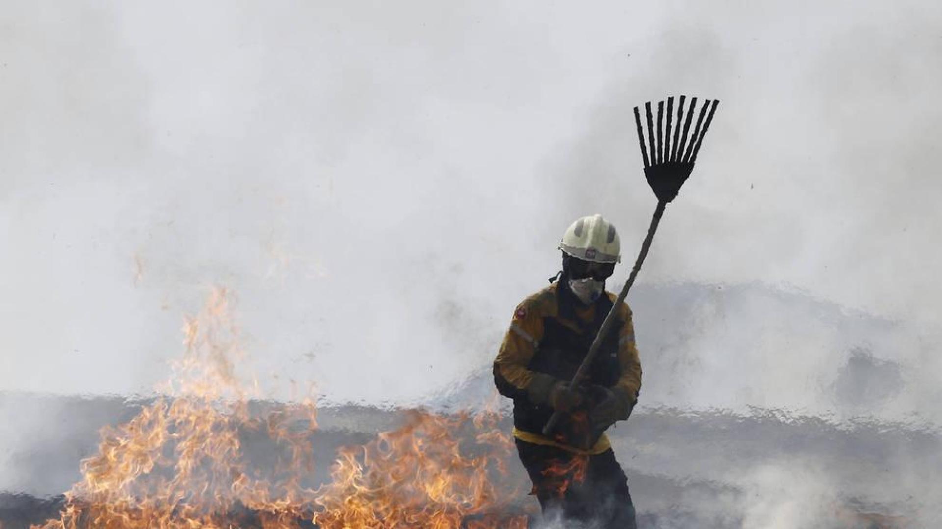 Más de 800 efectivos combaten los fuegos durante el verano en Navarra