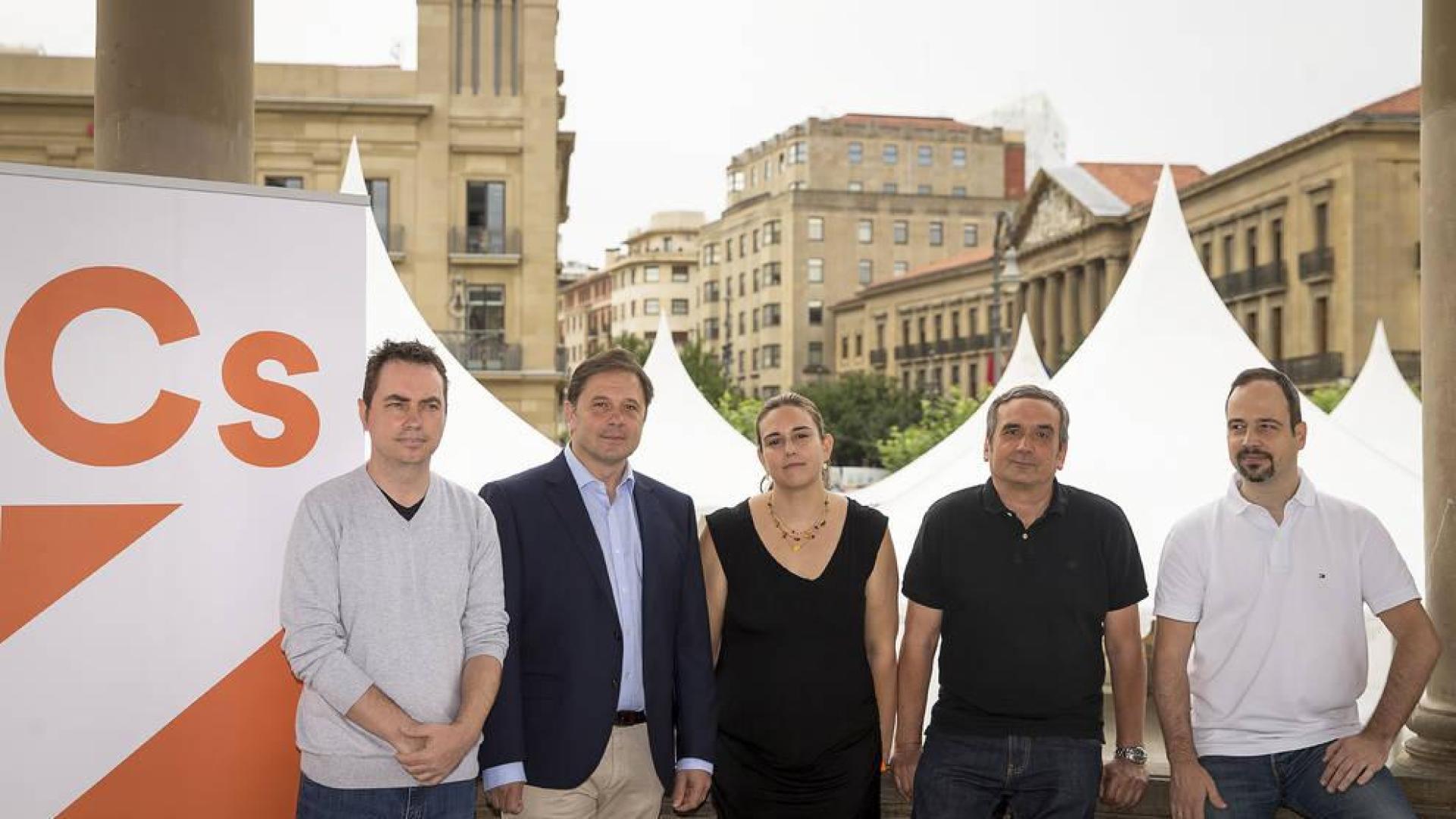 El coordinador de Ciudadanos en Pamplona confía en poder entrar en las instituciones