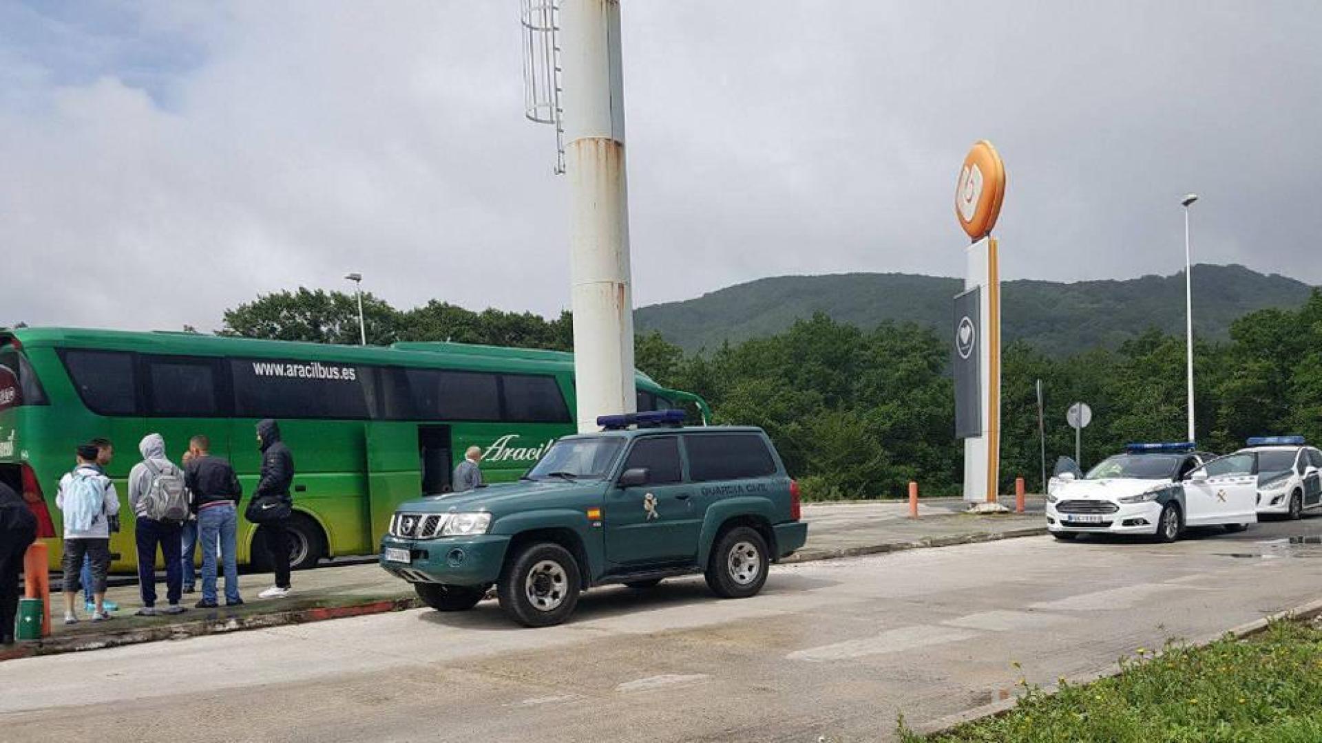 Atendido por calor un niño de 6 años en un autobús