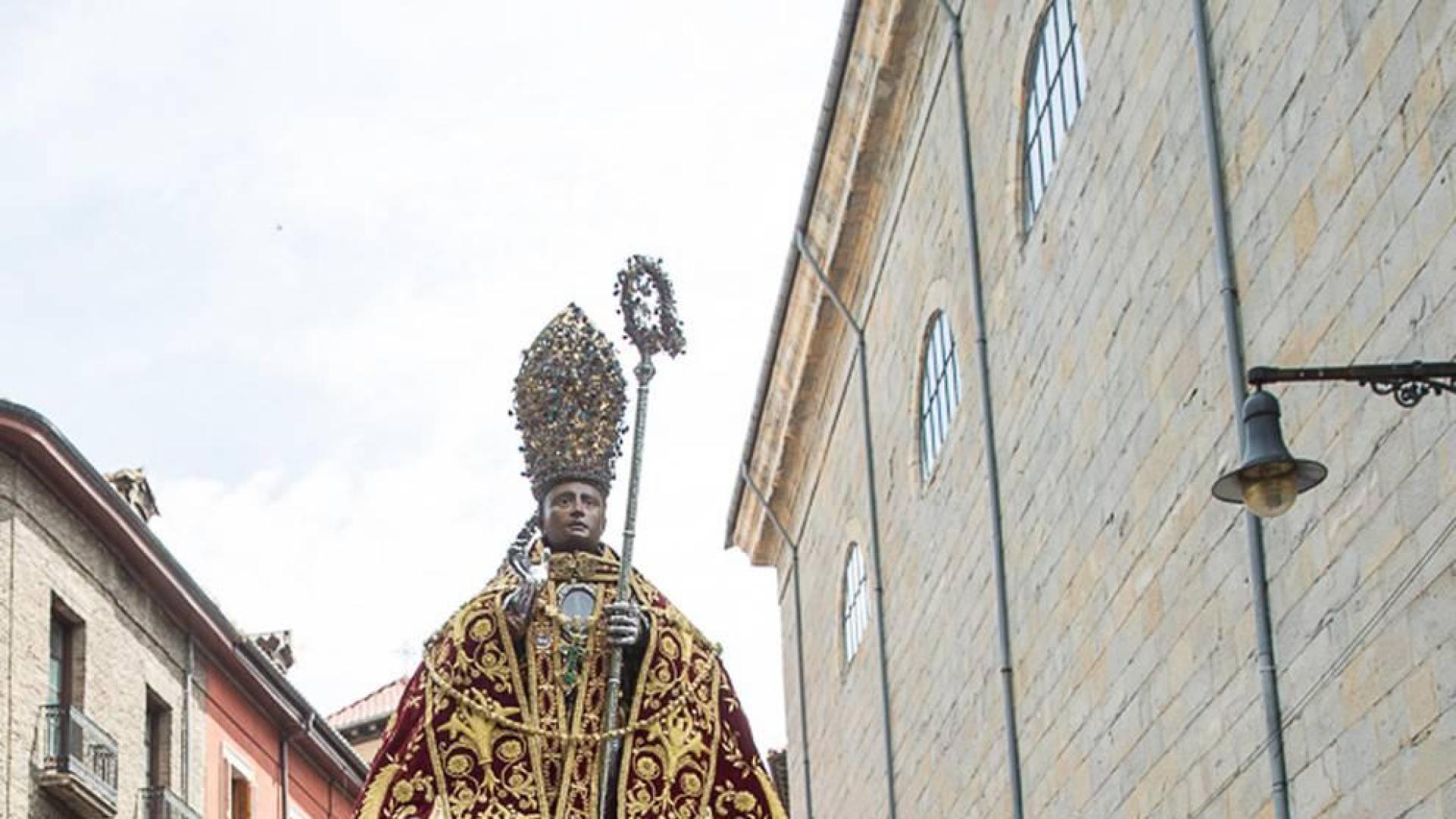 Procesión de San Fermín el jueves 7 de julio.