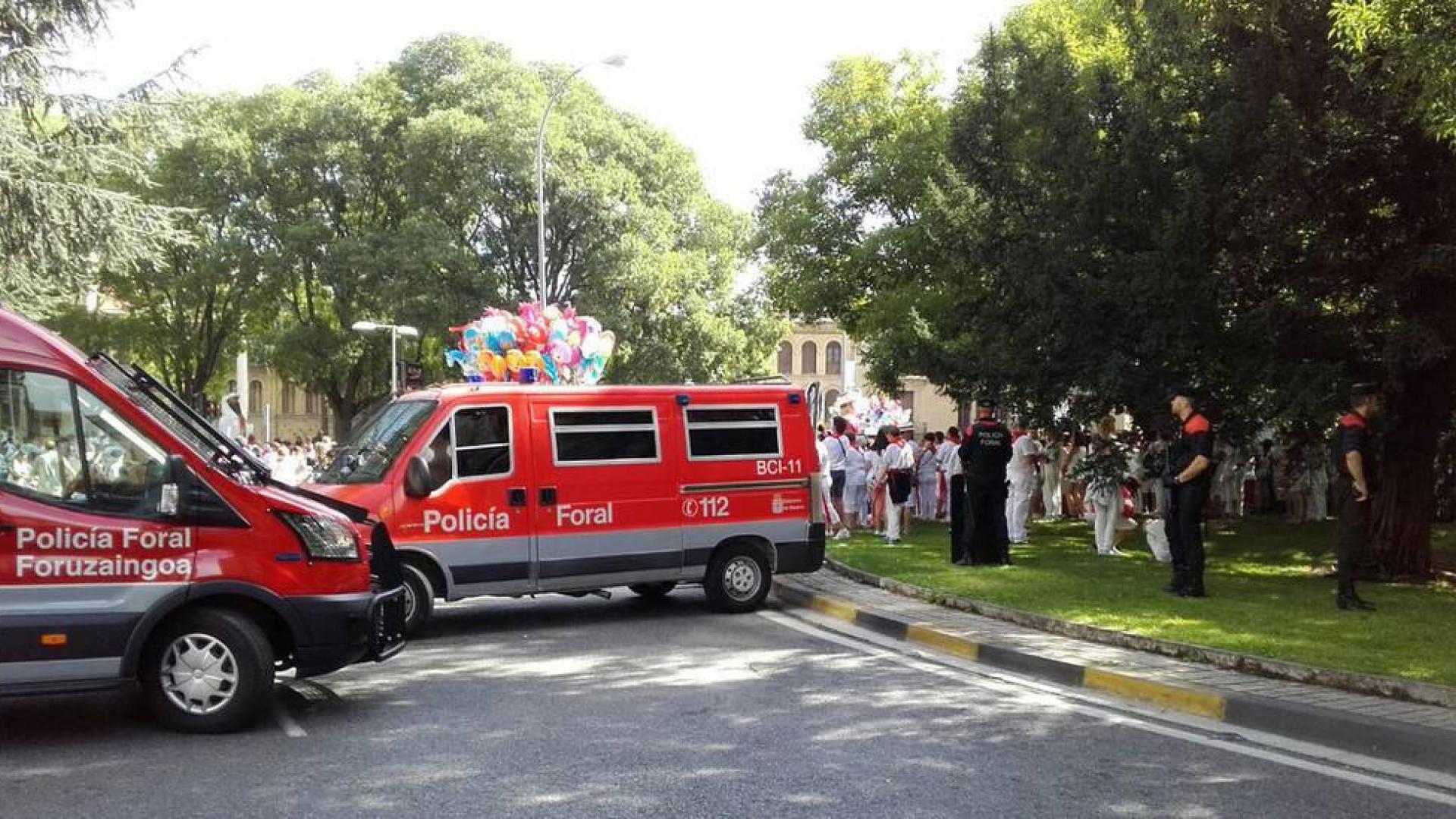 Dos denuncias por abusos sexuales en el primer día de San Fermín