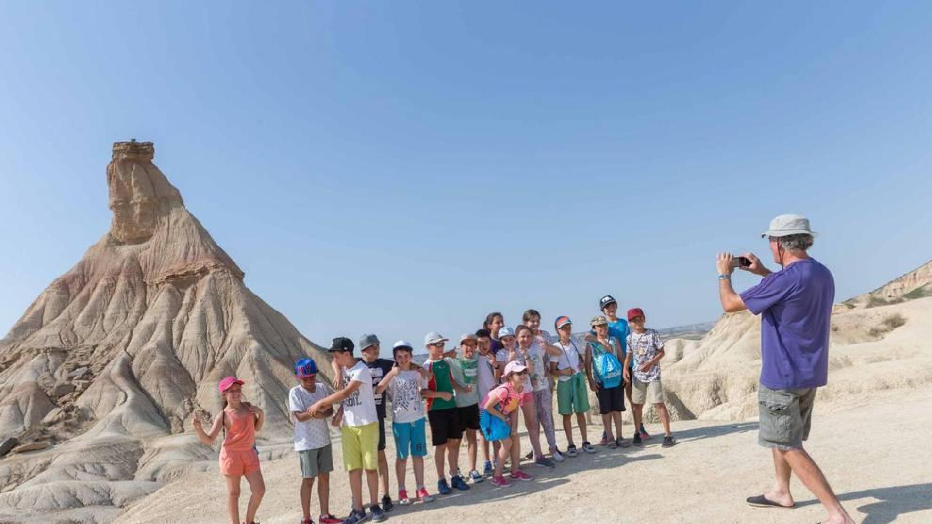 Más de 1.300 alumnos participan en las visitas educativas a Bardenas