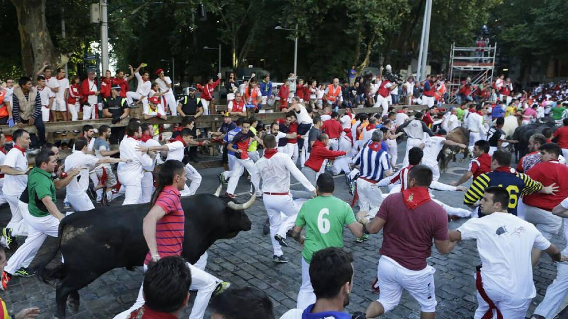 Parte de heridos del sexto encierro