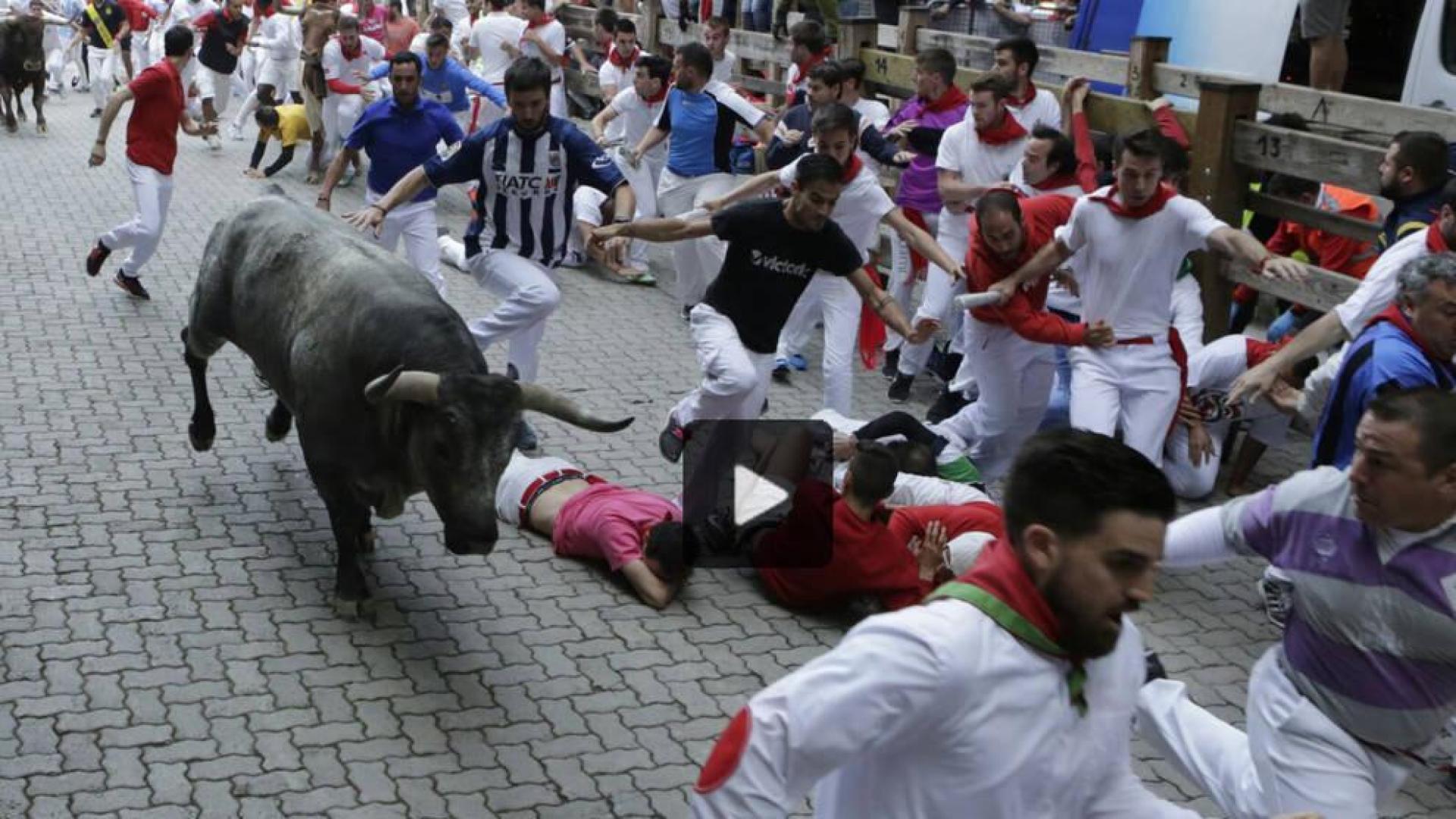 Vídeo del octavo encierro de San Fermín
