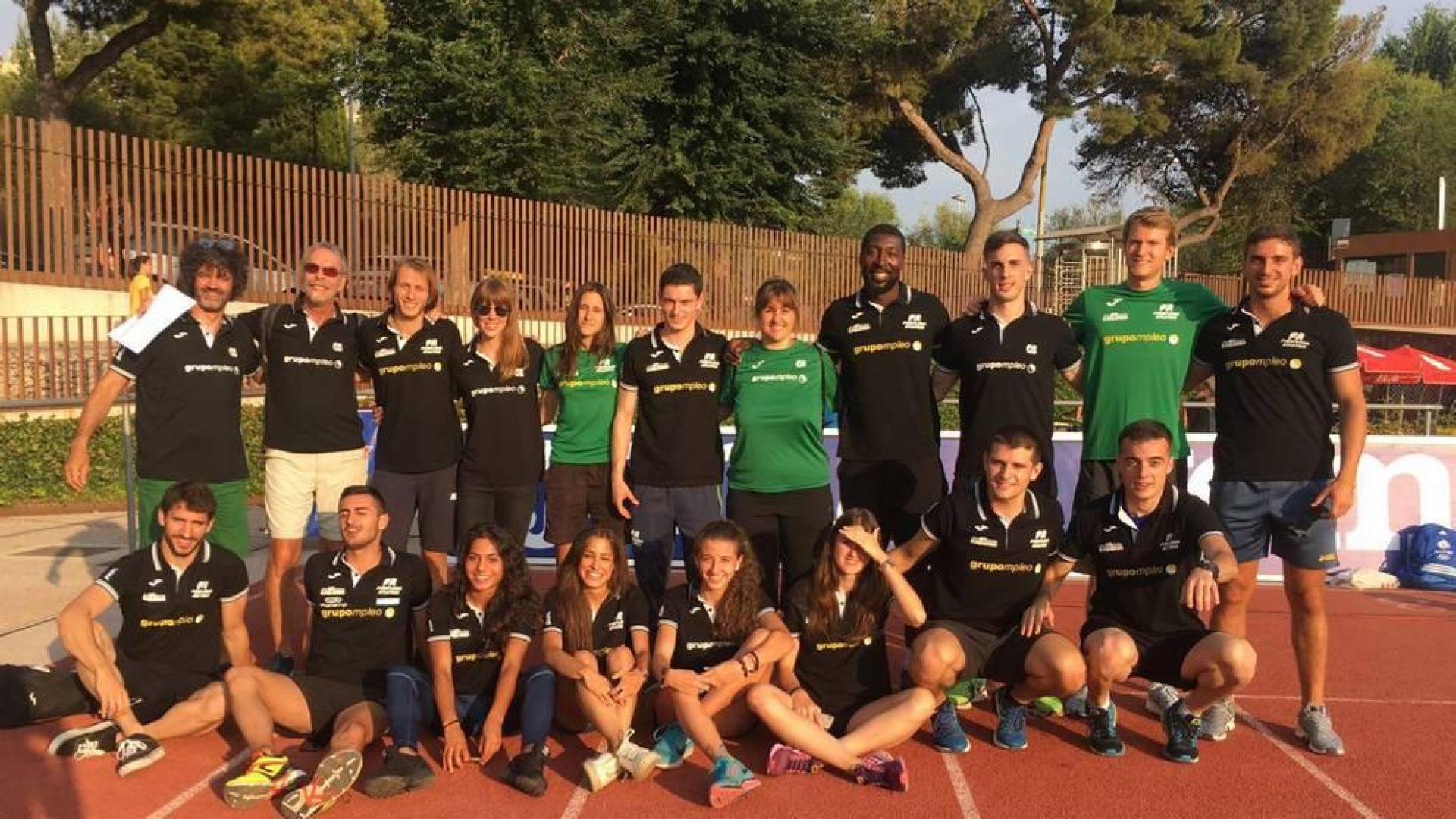 Los atletas navarros, preparados para subir al podio en el nacional absoluto