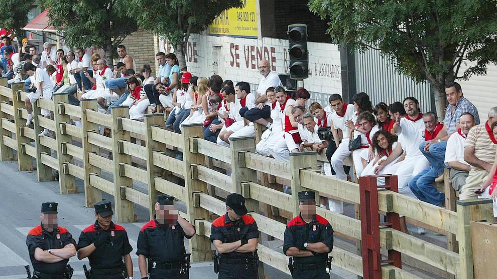 Dispositivo integral de seguridad de la Policía Foral para las fiestas de Tudela