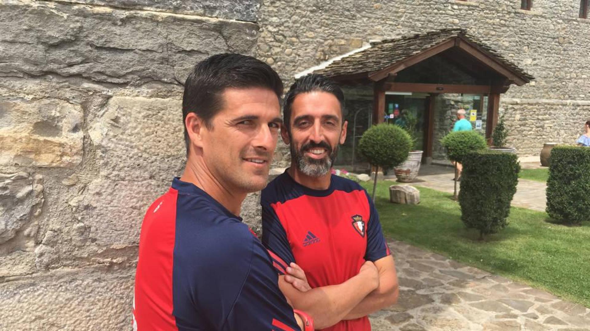 Los 'bastones' de Diego Martínez en Osasuna
