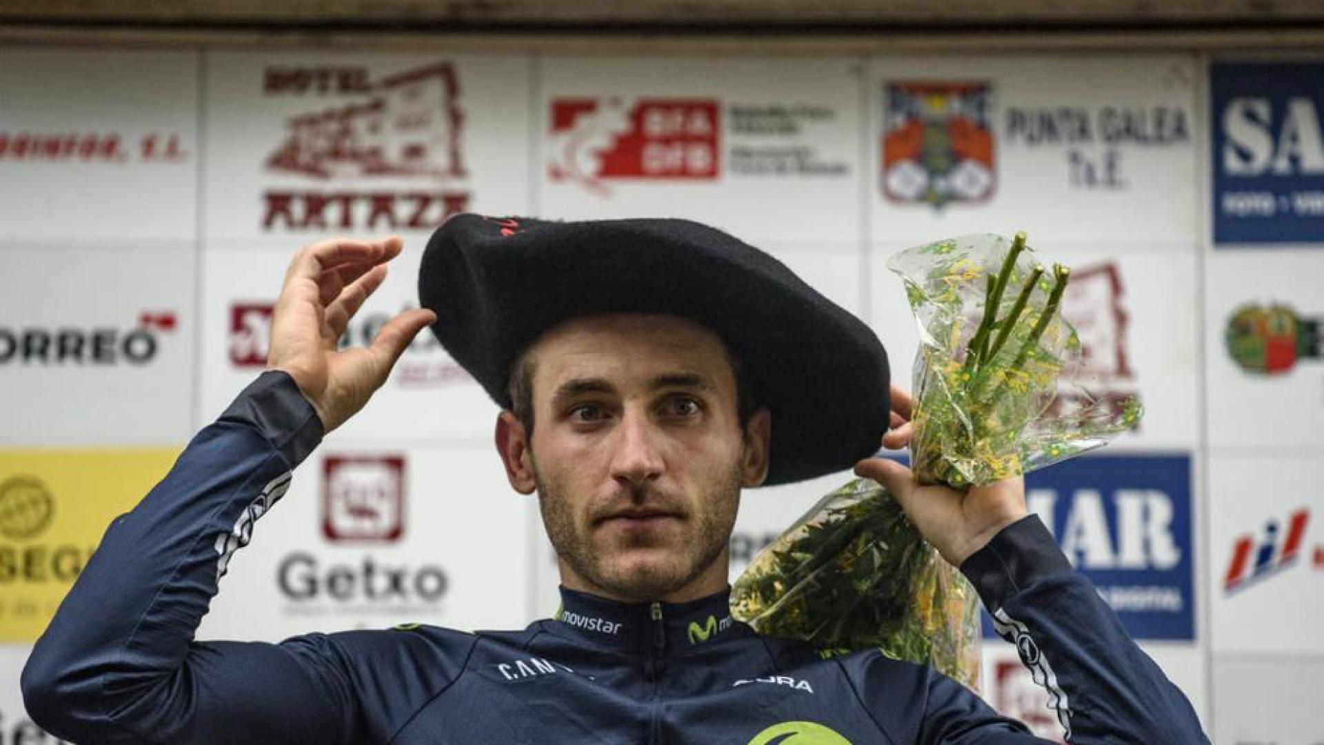 Carlos Barbero, del Movistar, reina en su tierra