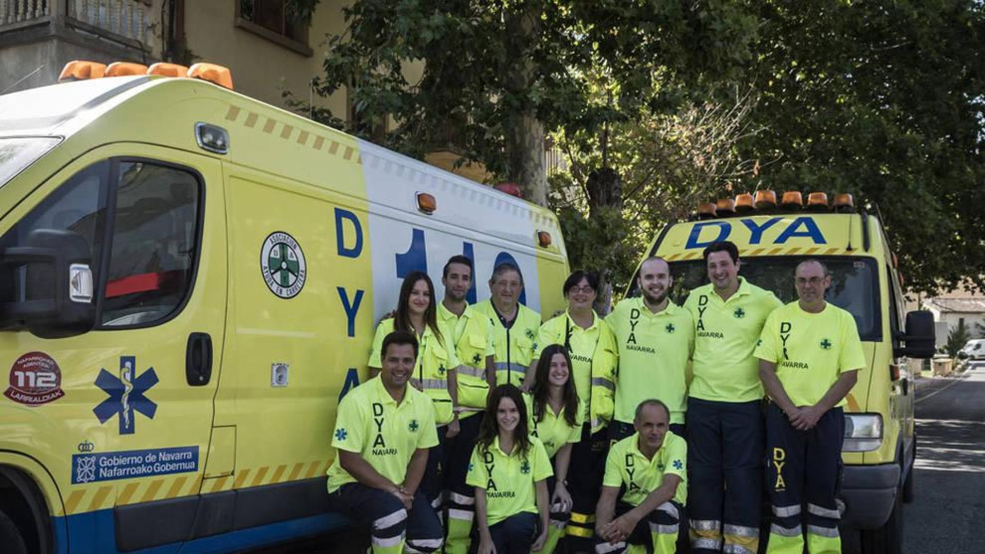 Voluntarios de la DYA, los héroes anónimos de la explosión de Puente la Reina