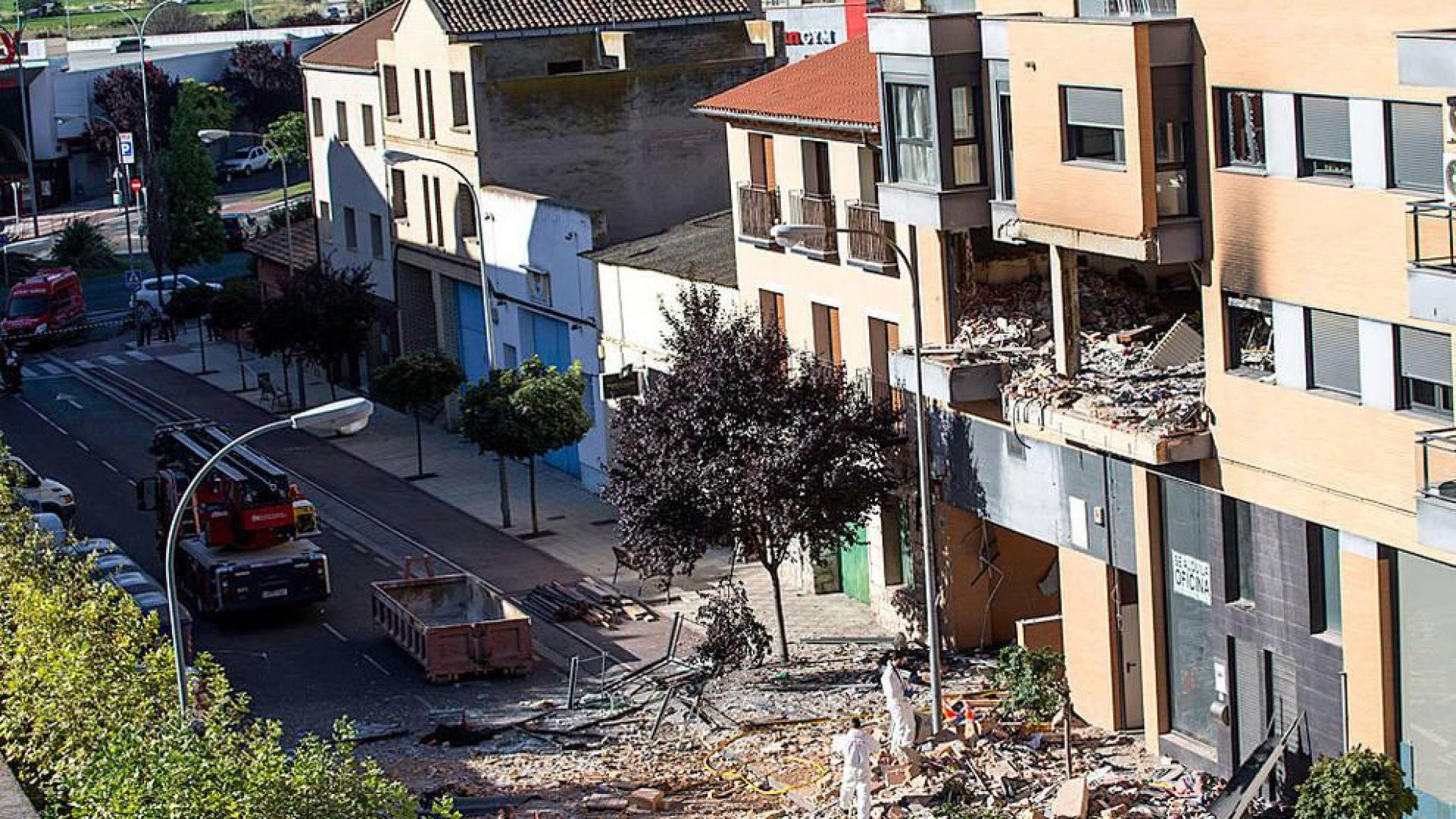El muerto en la explosión de Tudela de 2016 fabricó una bomba para suicidarse