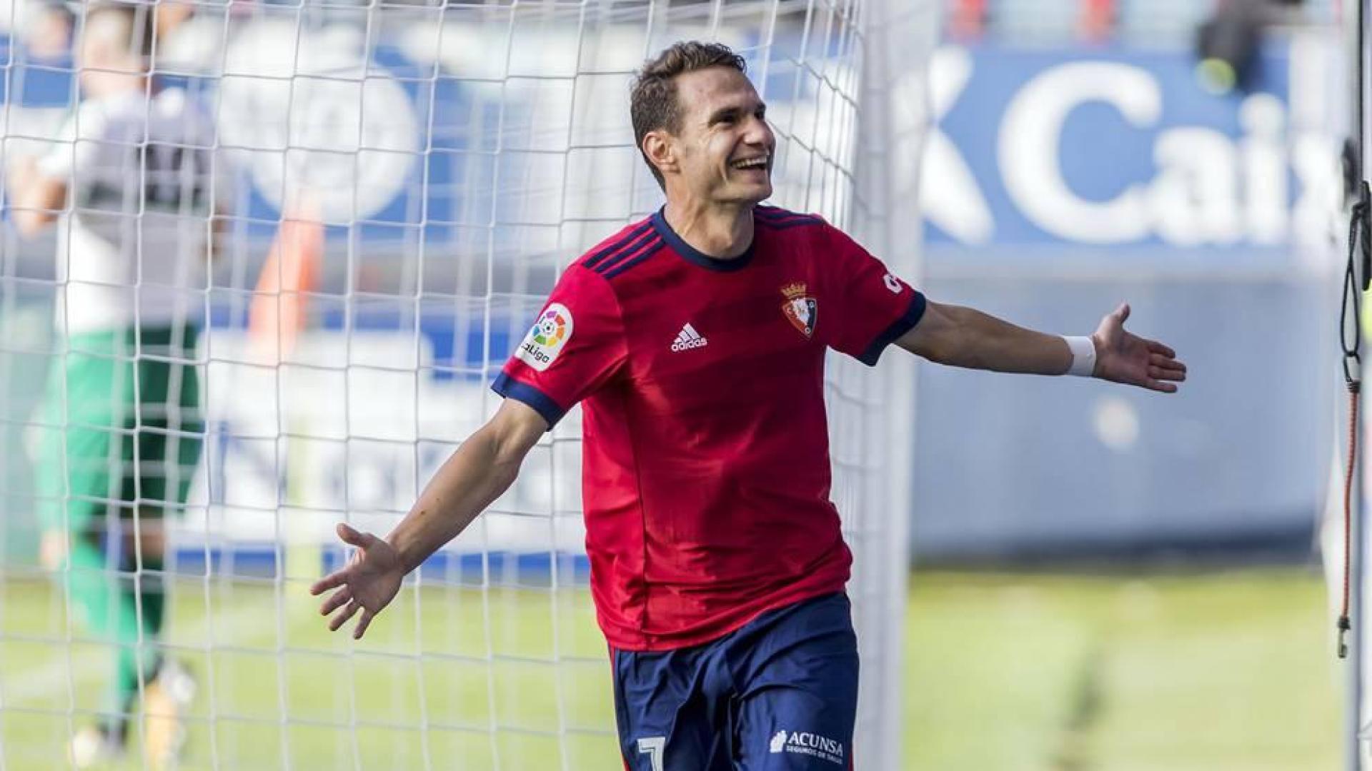 Encuentro de pretemporada disputado el viernes 11 de agosto de 2017 en el estadio de El Sadar.