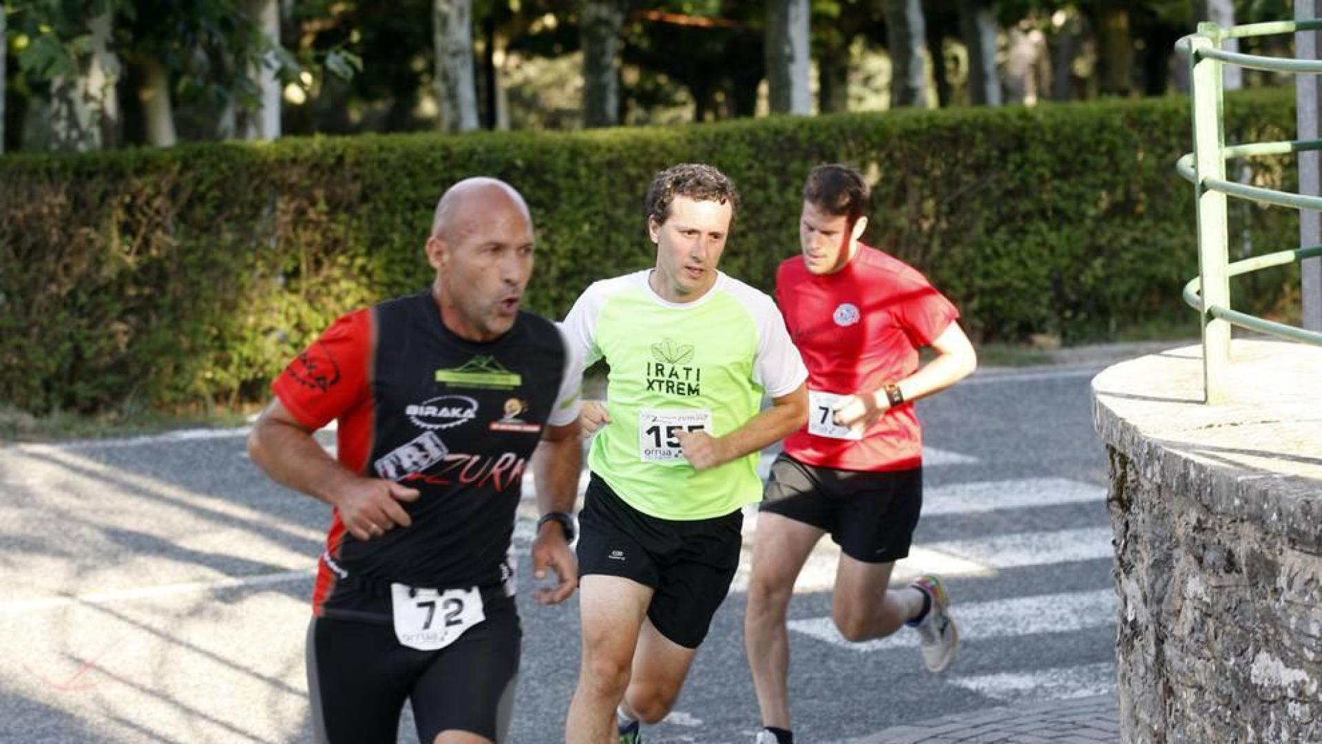 Aoiz ha acogido la carrera en el día previo al inicio de sus fiestas.