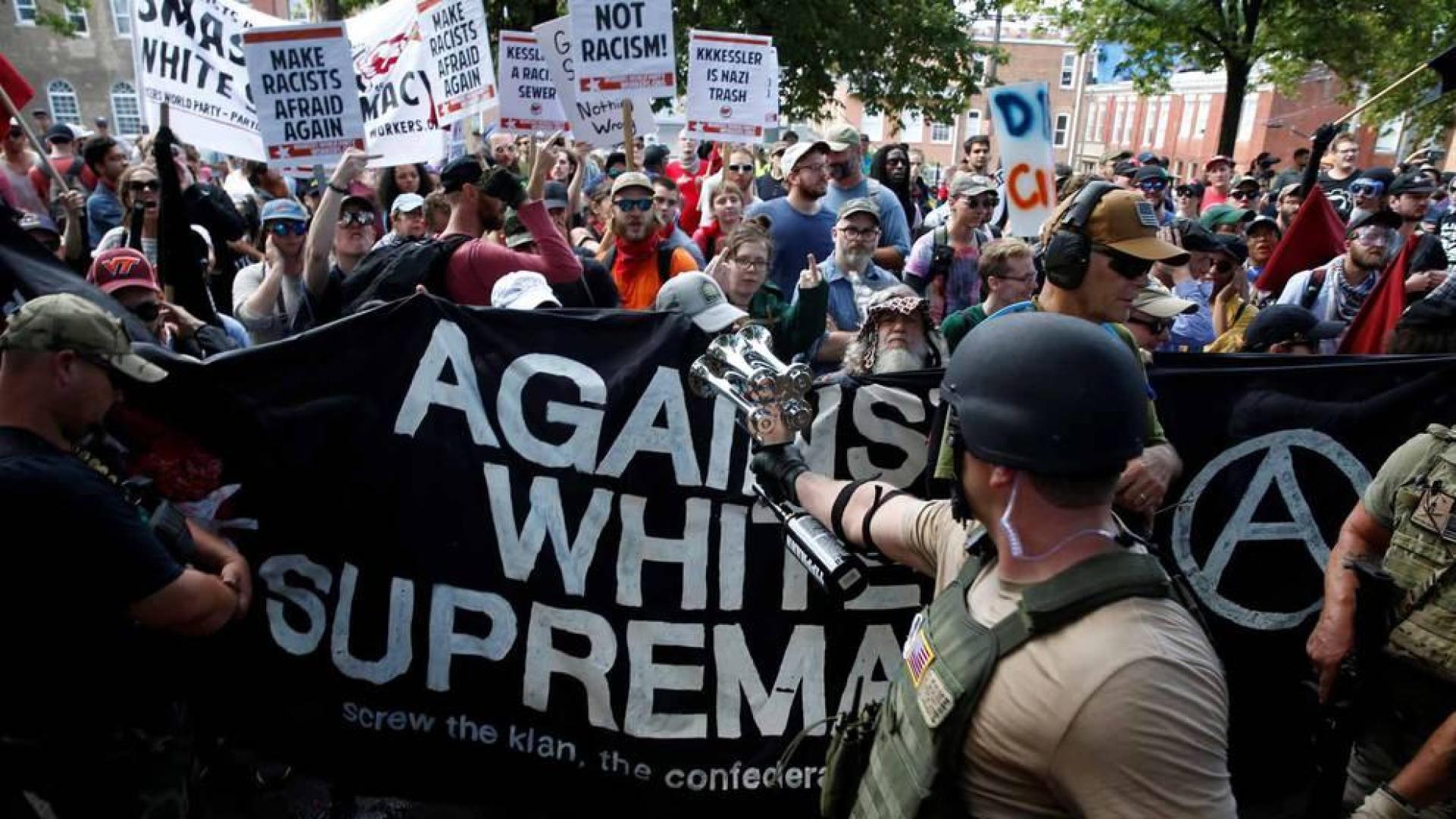 Disturbios en Charlottesville (EE.UU.) tras una manifestación a favor del supremacismo blanco