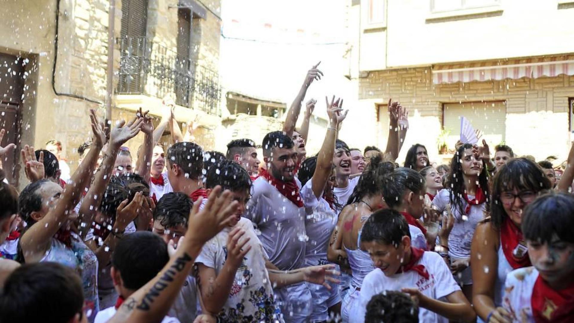 Fotos del comienzo de las fiestas en Cascastillo.