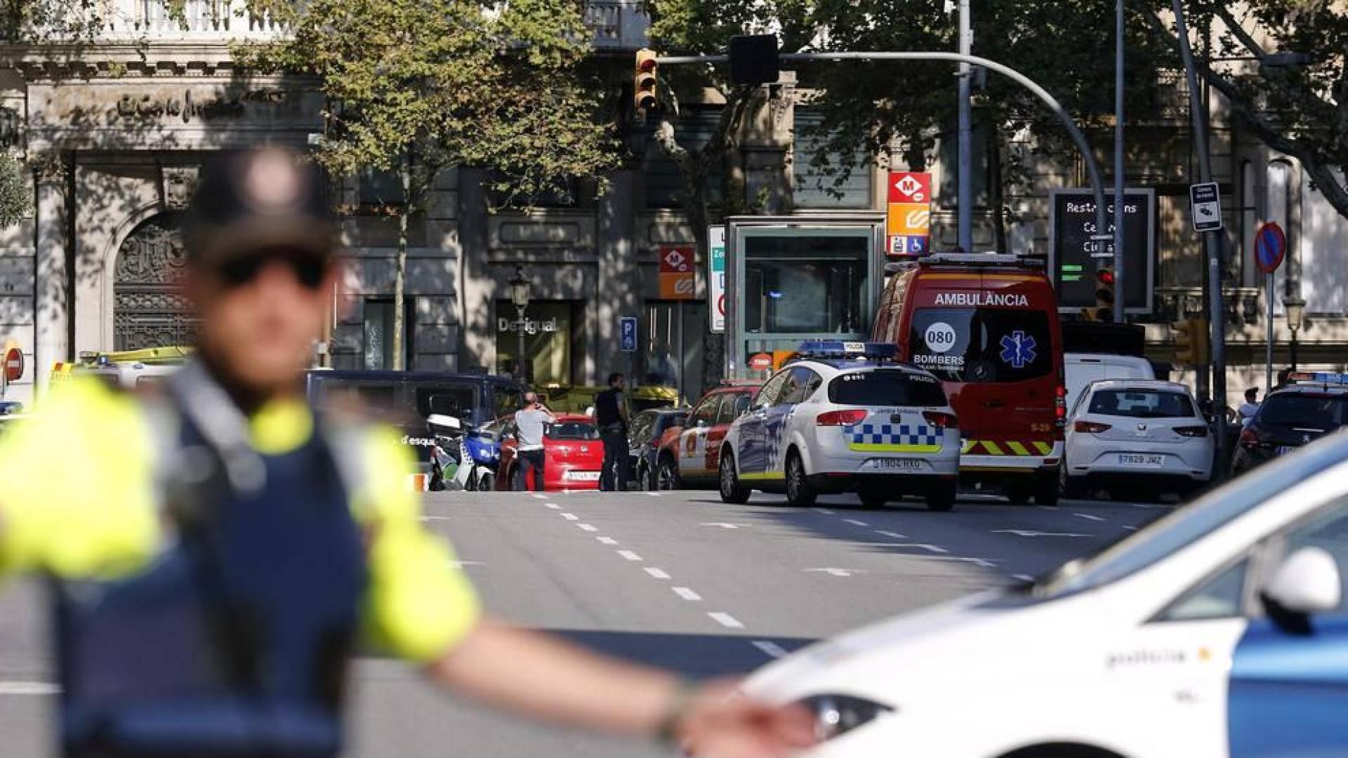 atropello masivo por una furgoneta en las Ramblas de Barcelona