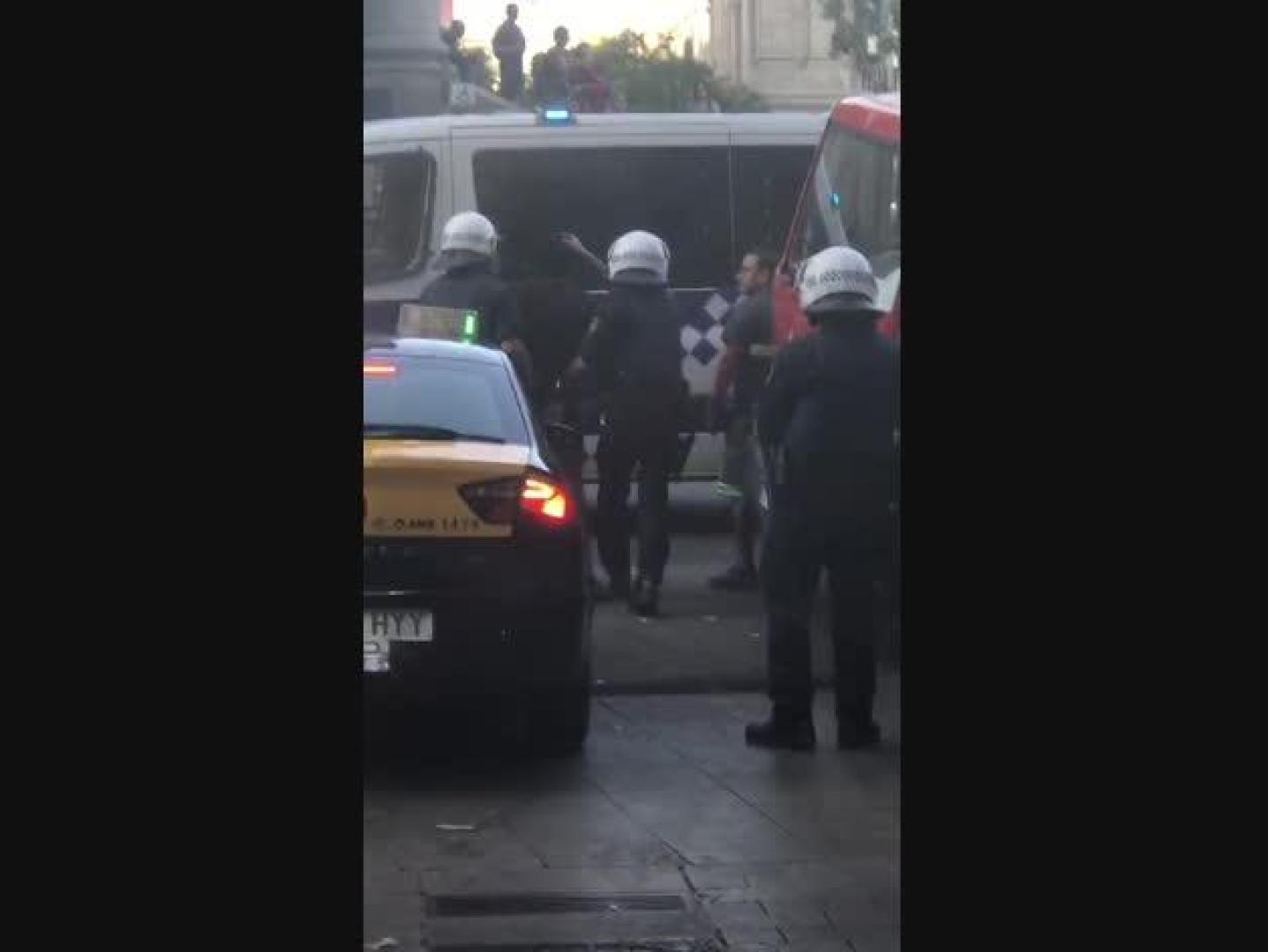 Detención de uno de los terroristas de Barcelona