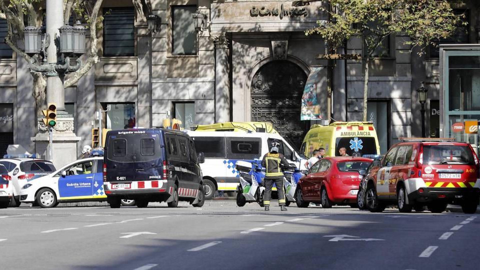 atropello masivo por una furgoneta en las Ramblas de Barcelona