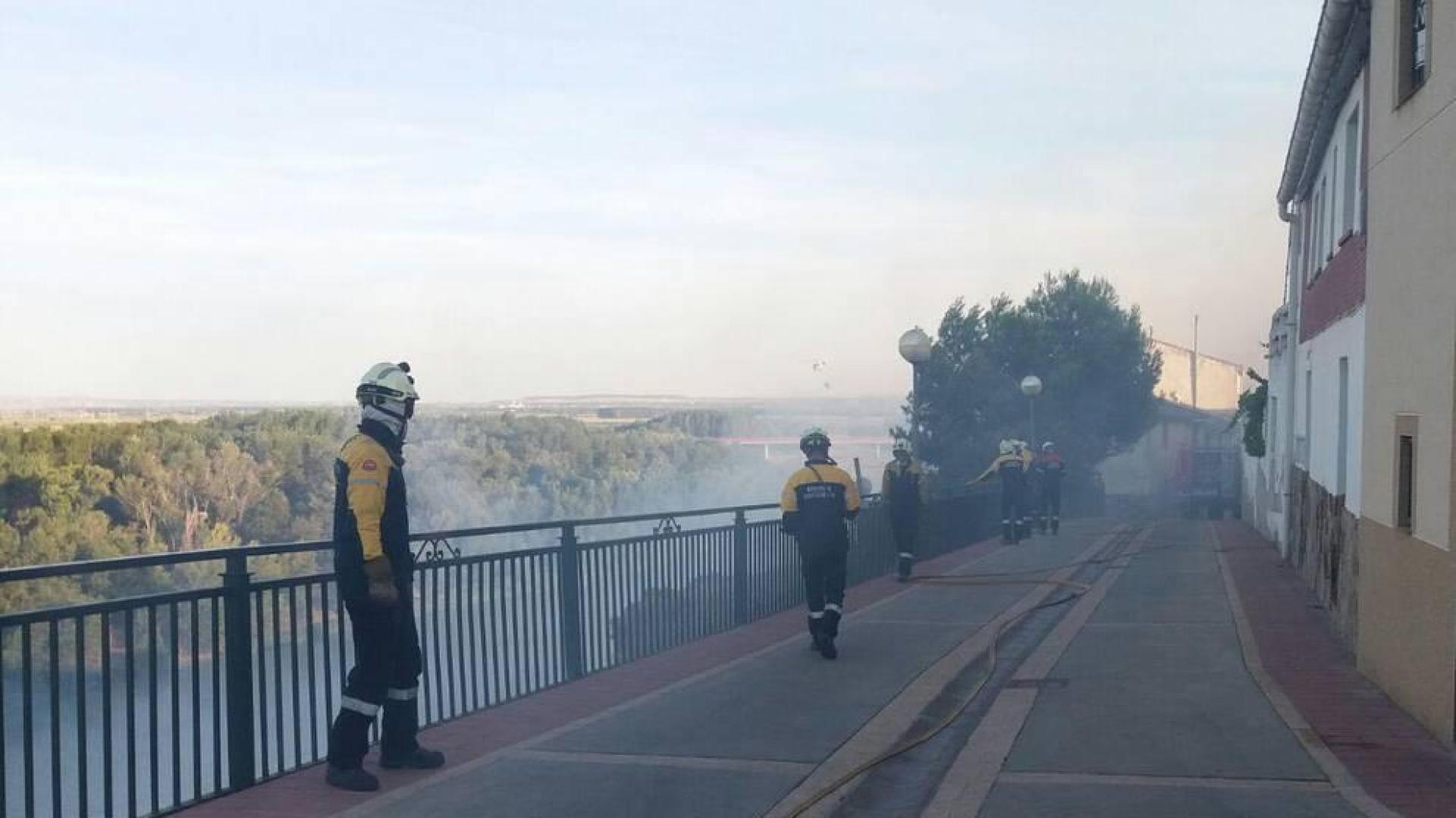 Declarado un incendio en Milagro este sábado 19 de agosto